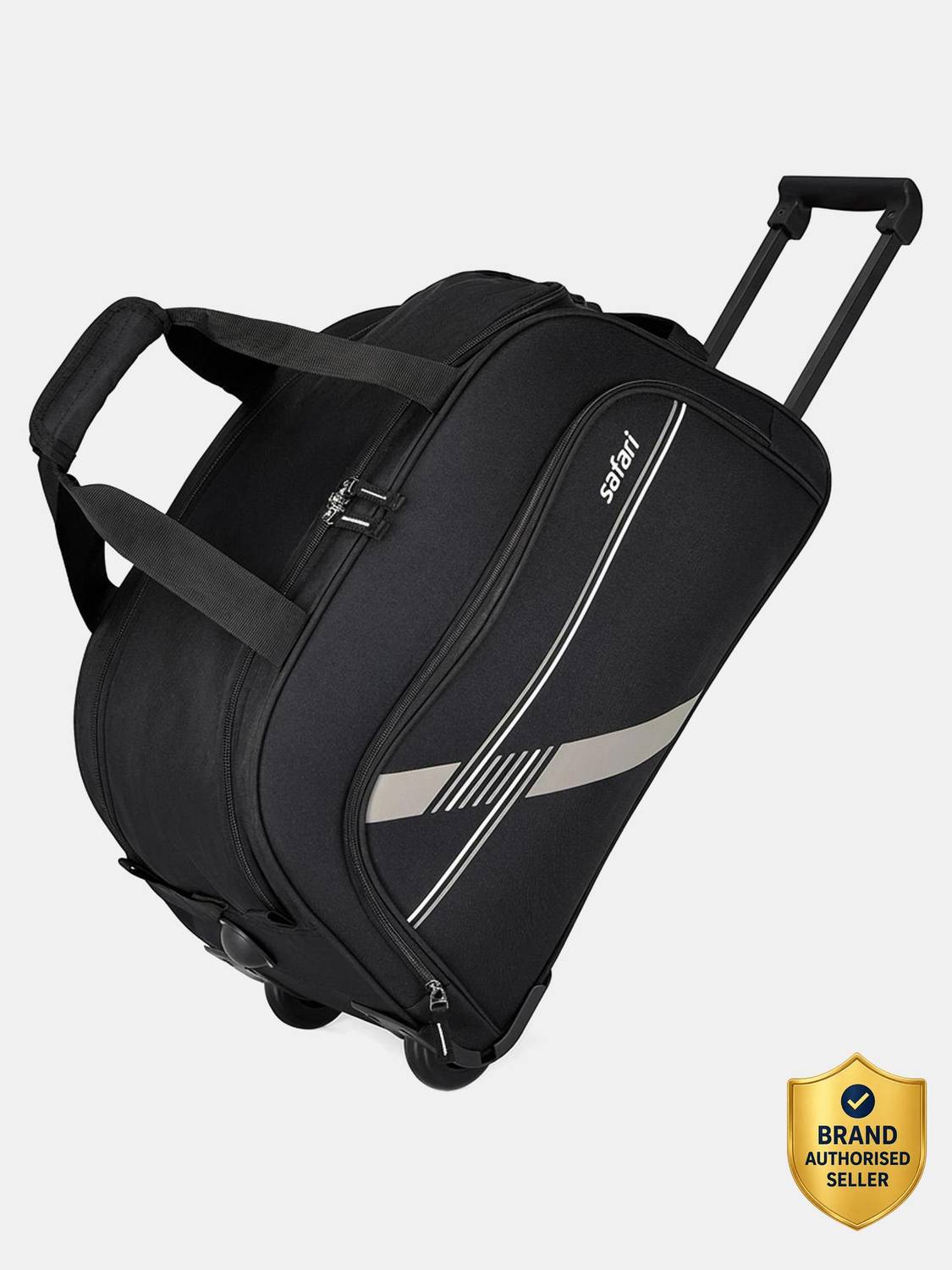 SAFARI PEP NEO 57 RDFL Duffel With Wheels (Strolley) Black - Price