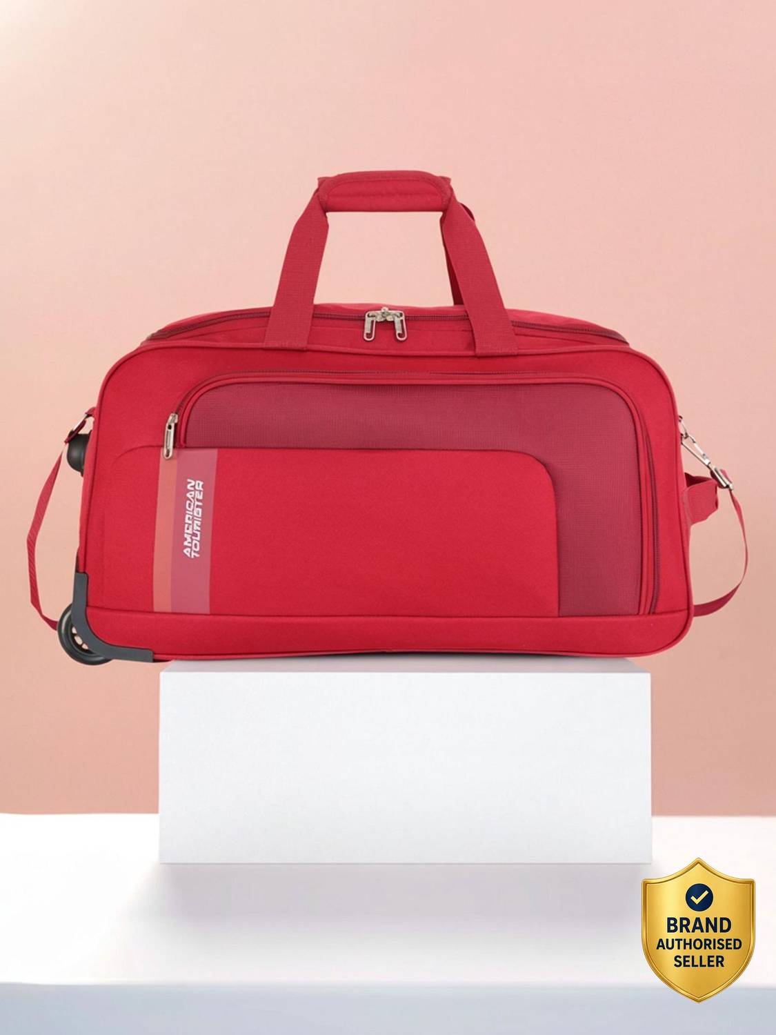 AMERICAN TOURISTER CAMP WHEEL 57cm Duffel With Wheels (Strolley)