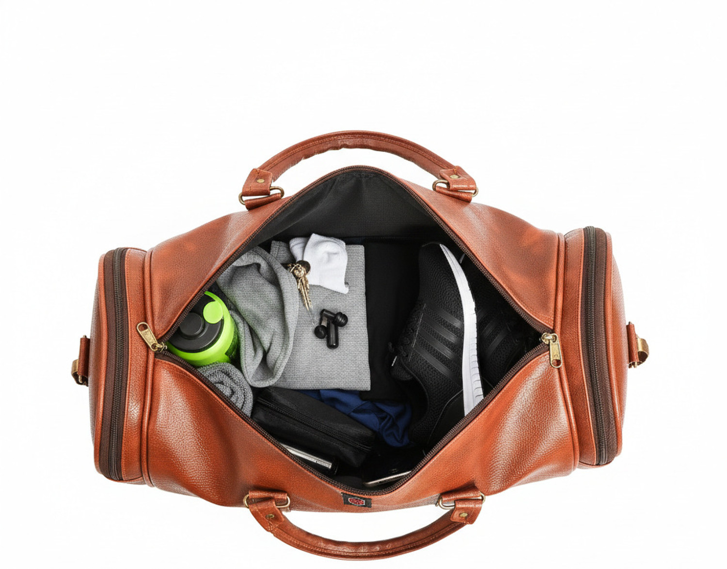 Image of EARLYHEX Premium Leatherite Travel & Gym Duffle Bag | Unisex Travel Bag Gym Duffel Bag
