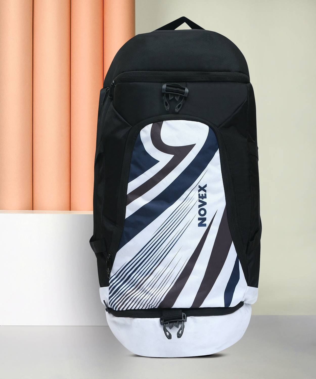 NOVEX Fusion 60L Rucksack Duffel Black