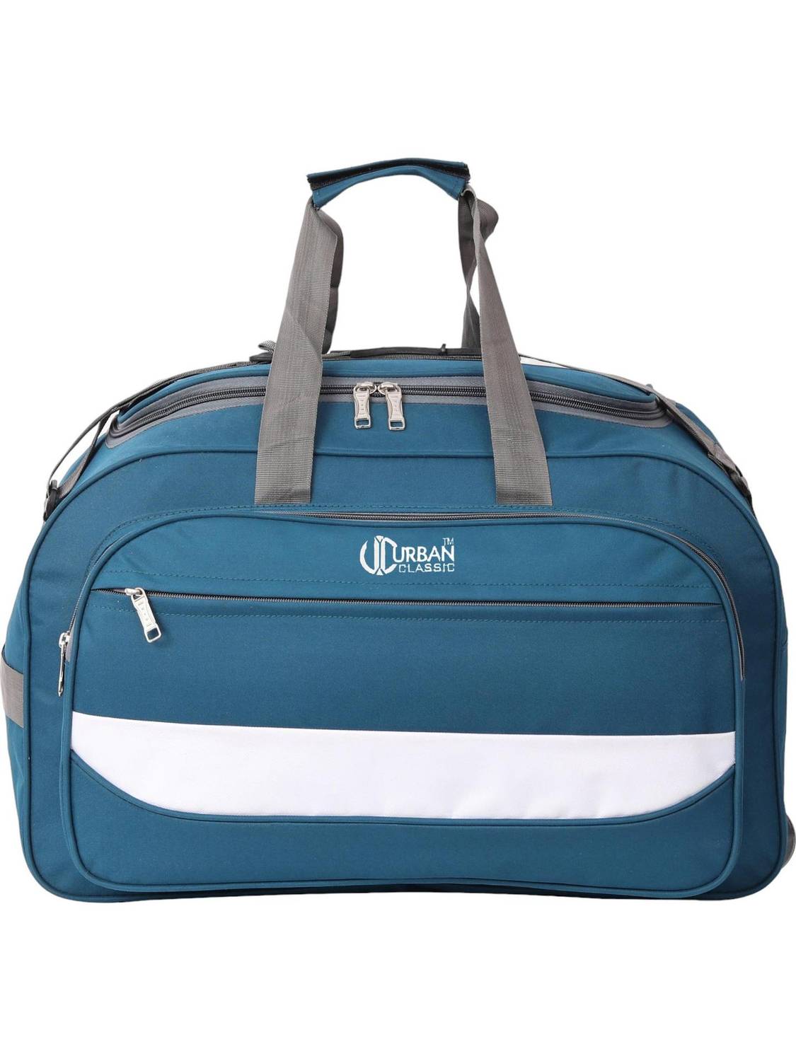 Urban Classic Luggage Bag white patti dafal wheeler bag Duffel With Wheels (Strolley)