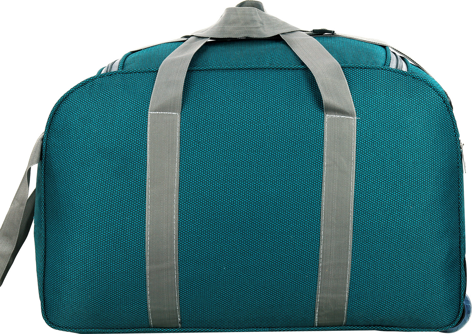 Image of Lifox (Expandable) 65L Duffel Bag Polyester Softsided Cabin size 2Wheels - Green - Large Capacity Duffel With Wheels (Strolley)