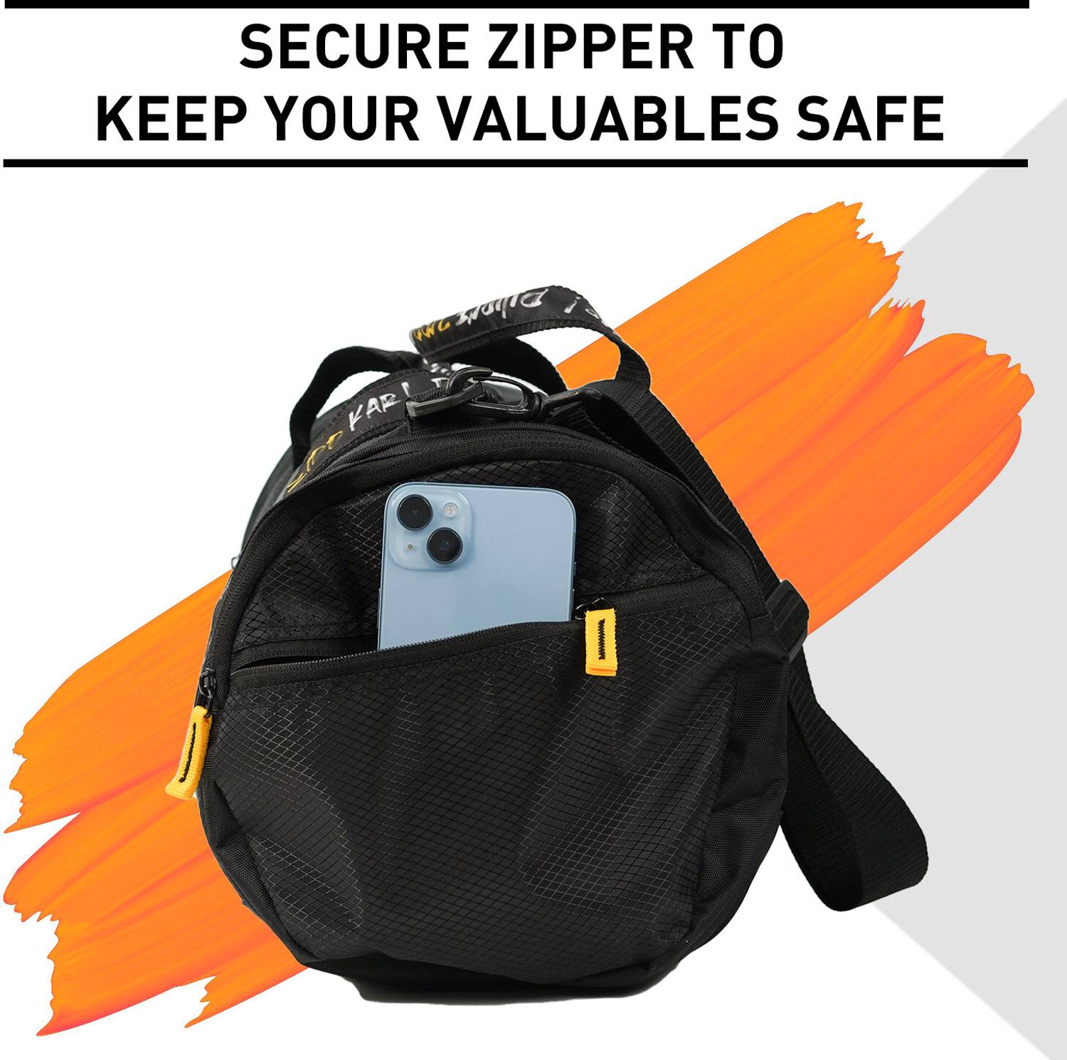 MUSCLEBLAZE 30L Expandable Gym Bag - Image 4
