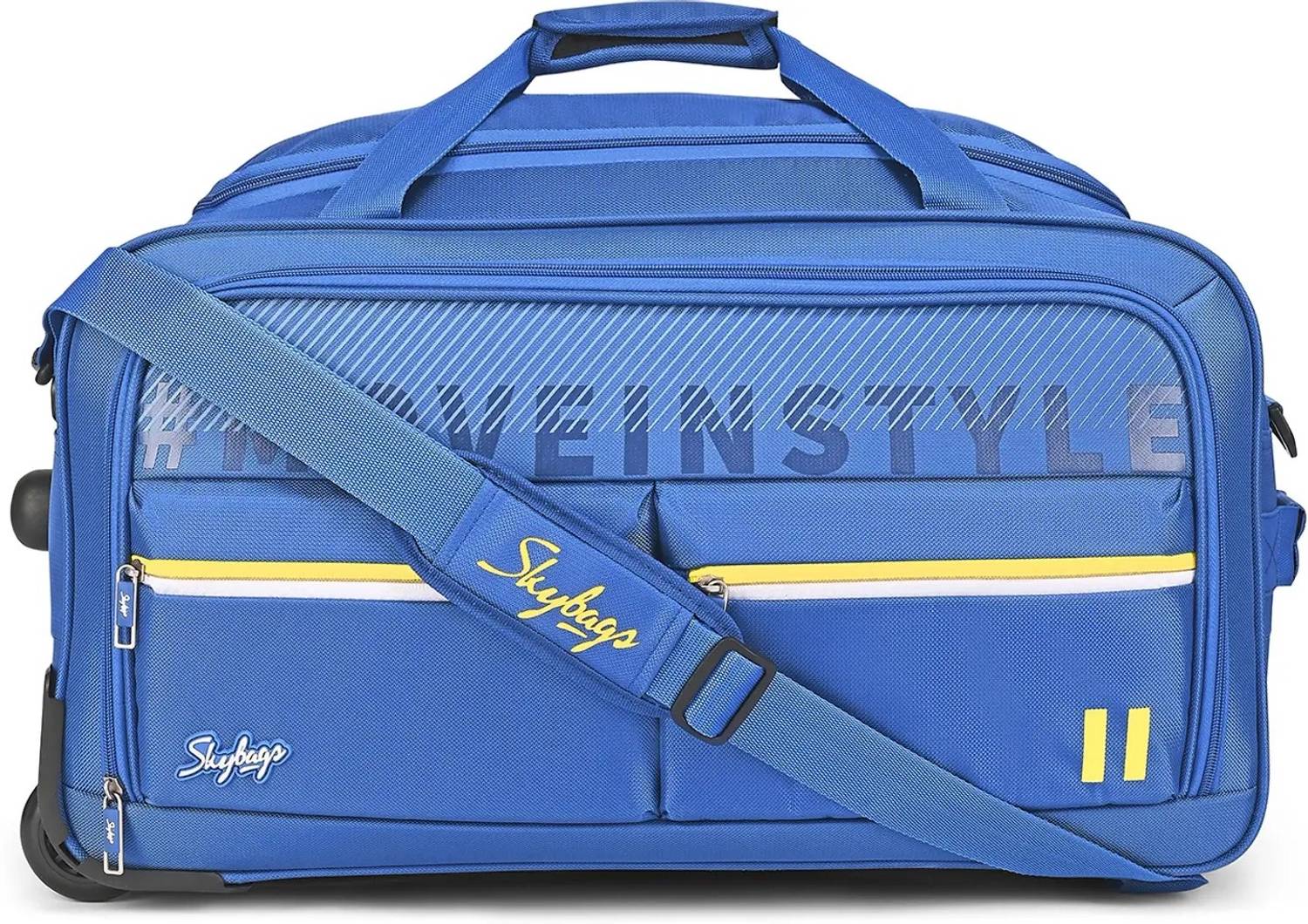 SKYBAGS MUSE DFT 58 BLUE Duffel With Wheels (Strolley) Blue