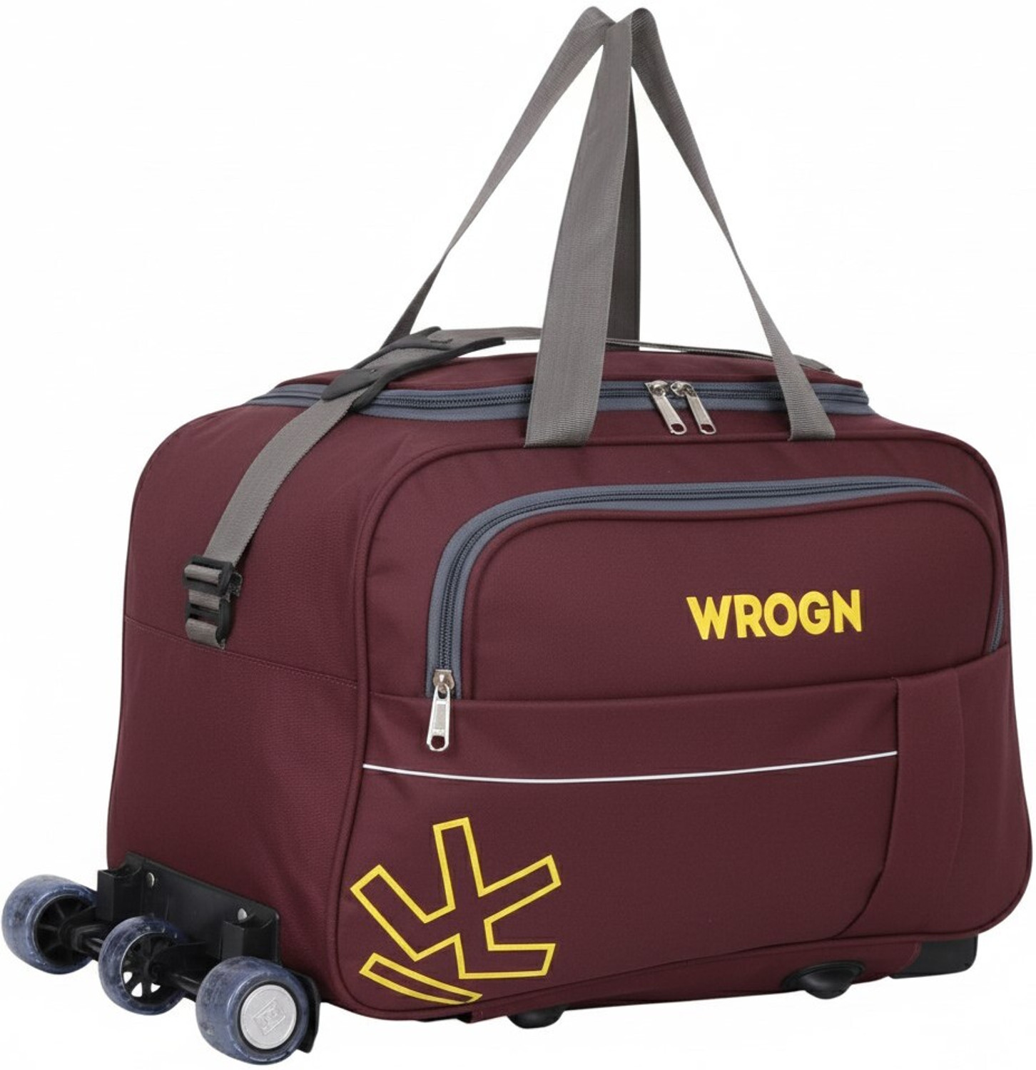 Image of WROGN (Expandable) WRN-55L 20 INCH WHEEL DUFFLE Traveling Travel Duffel Waterproof Duffel With Wheels (Strolley)