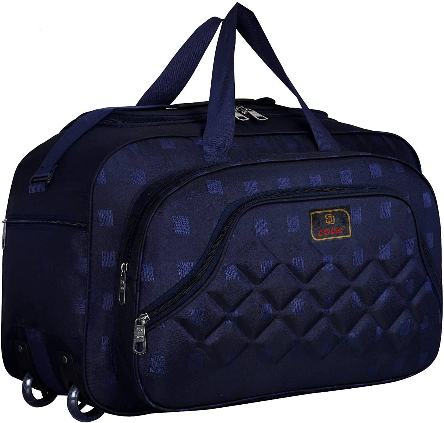 SAKSHI FASHION (Expandable) Fabric Travel Duffel Bags S for Men and Women Duffel With Wheels (Strolley)