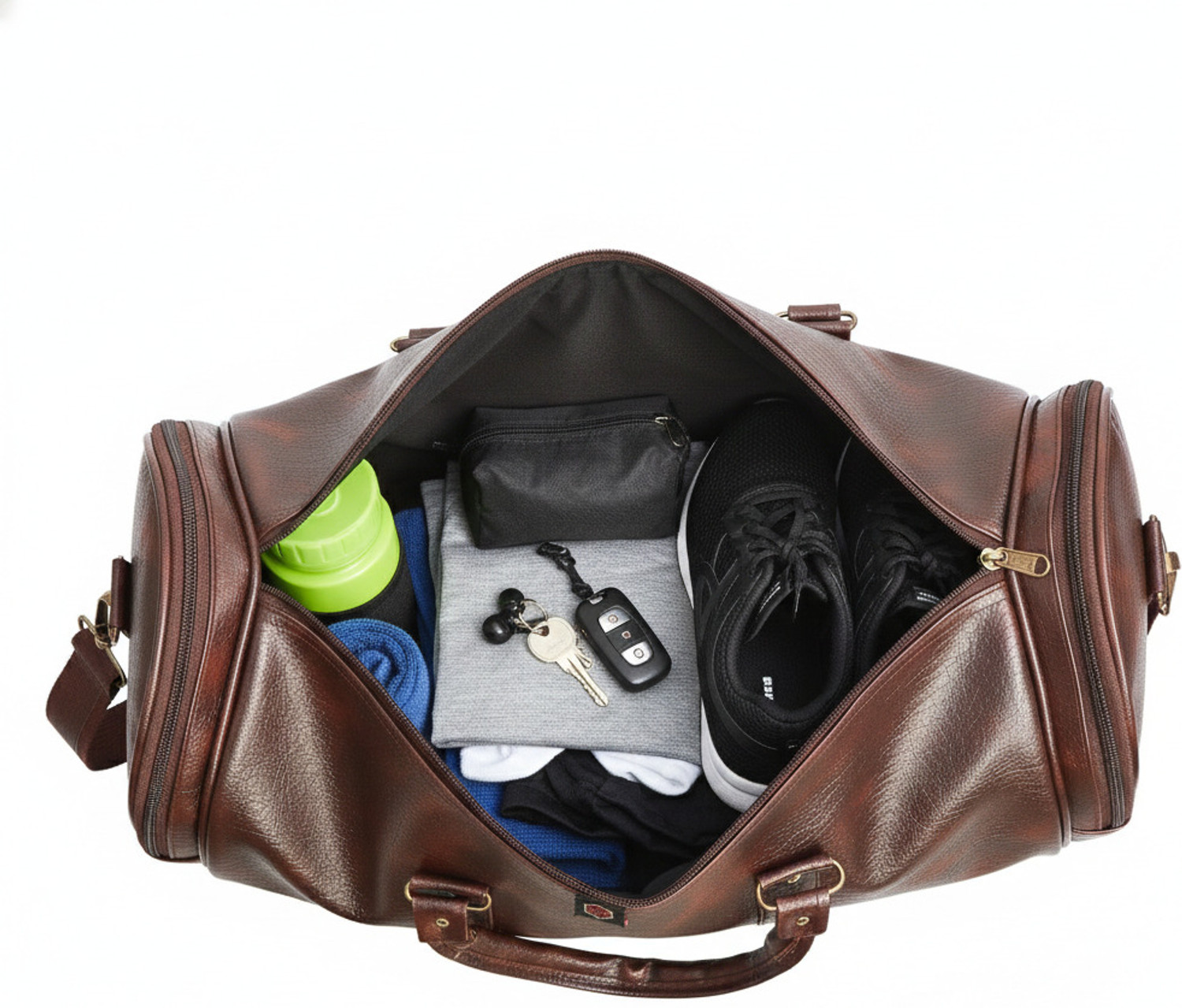 Image of EARLYHEX Premium Leatherite Travel & Gym Duffle Bag | Unisex Travel Bag Gym Duffel Bag