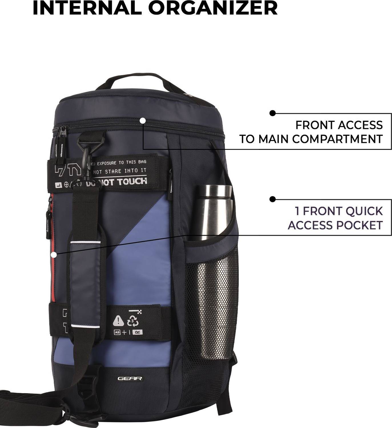 Gear Statement Maxis 2.0 Duffel Blue - Image 3