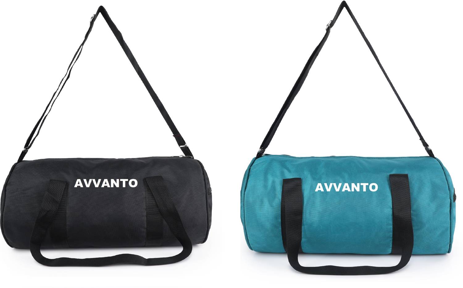 AVVANTO Polyester Sports Gym Bag And Travel With Shoulder Strap for Men and Women Pack-2 Gym Duffel Bag