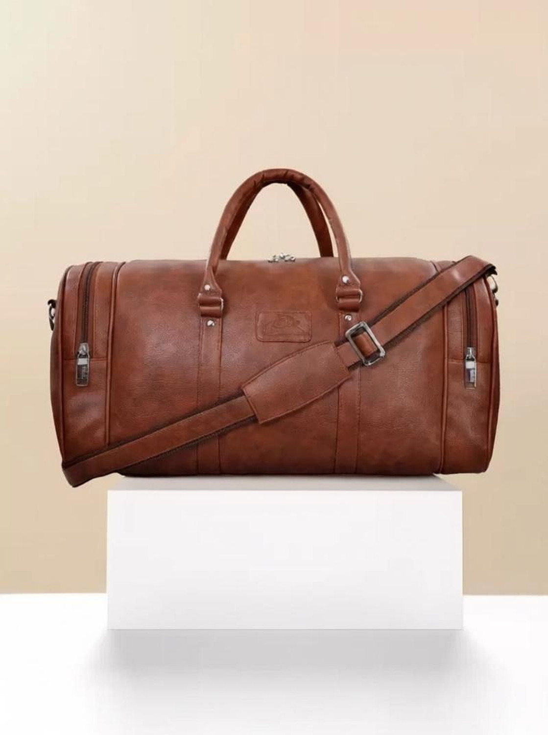 Leather World Duffel Bag Luggage Travel Bag Duffel Without Wheels