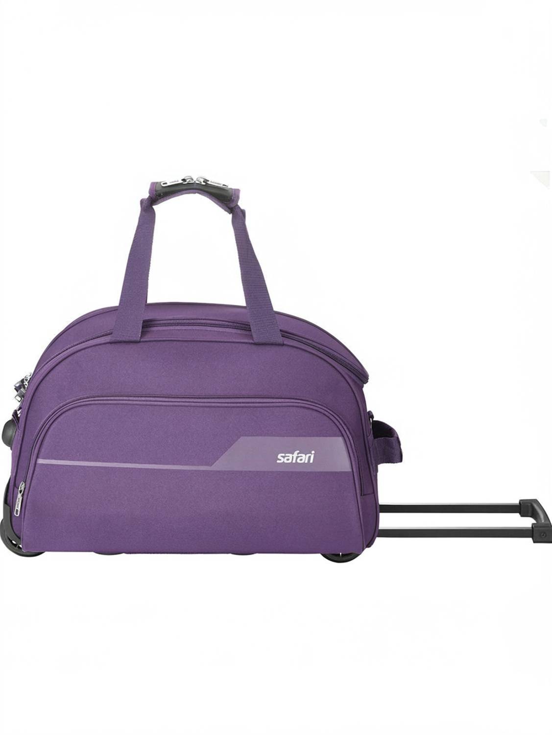 SAFARI 55 L Strolley Duffel Bag - LIRA 55 RDFL - Purple - Regular