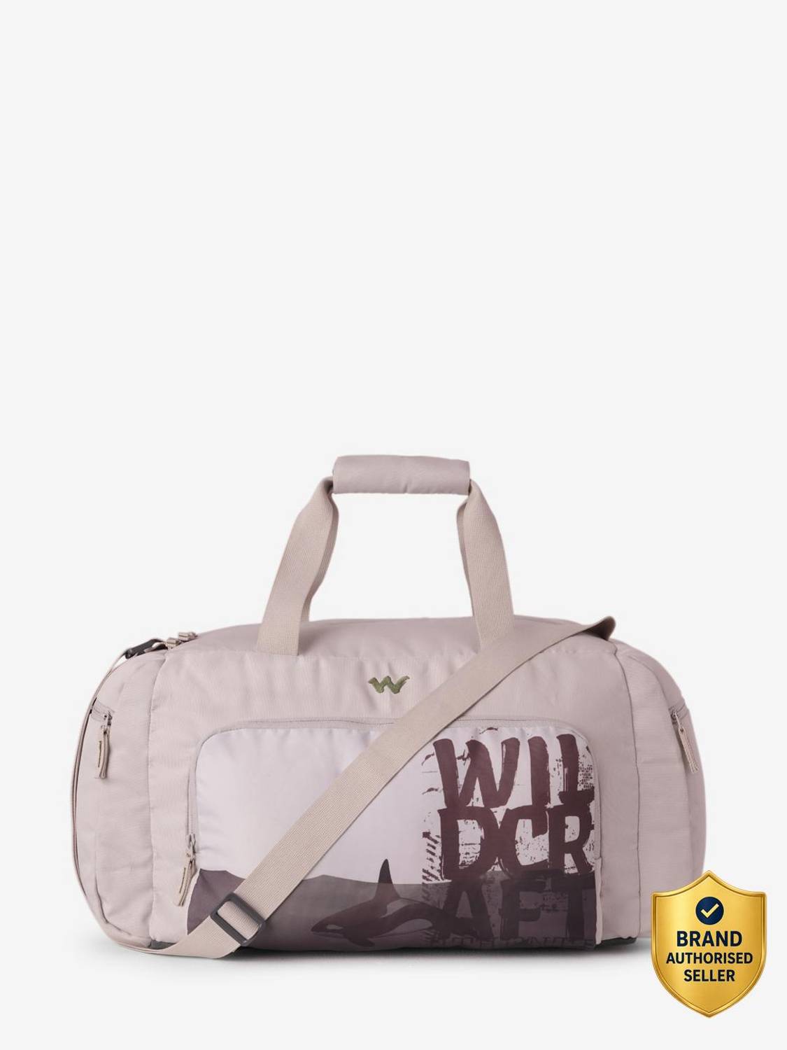 Wildcraft Roarer 40L Off-White Duffel - Image 1