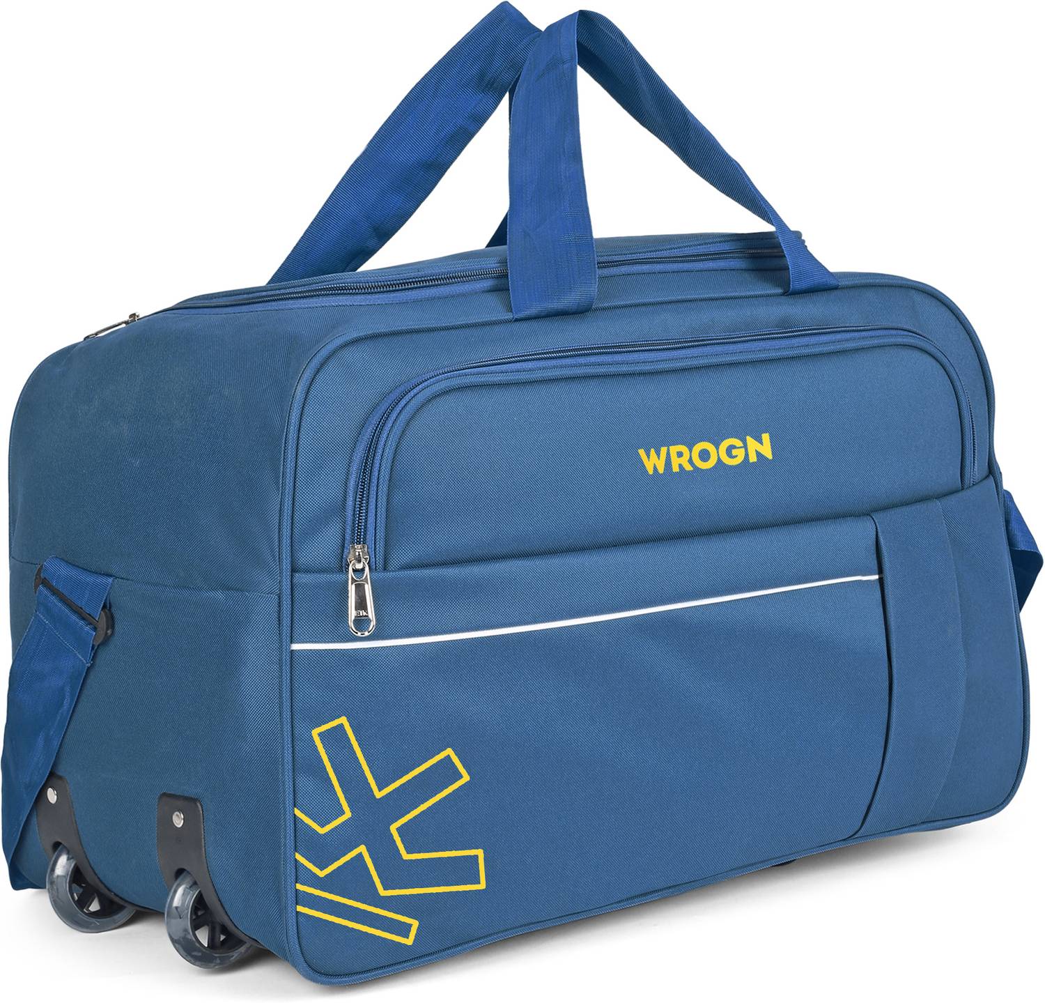 WROGN (Expandable) WRN-50L 20 INCH WHEEL DUFFLE Traveling Travel Duffel Duffel With Wheels (Strolley)