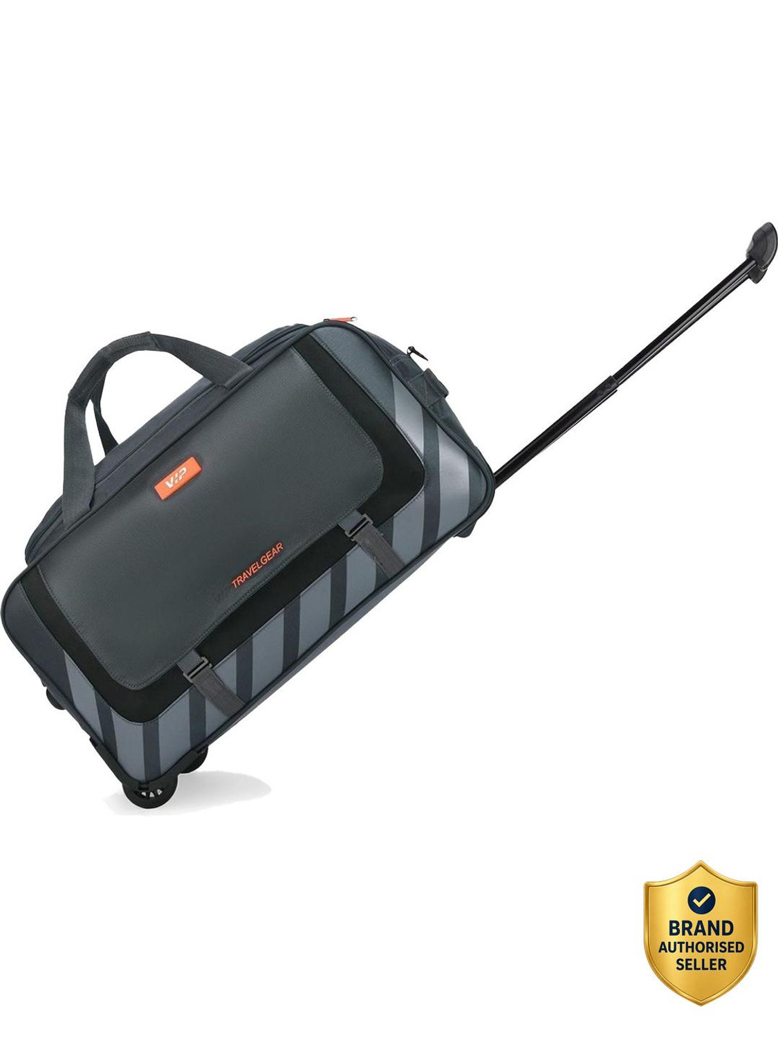 Image of VIP Tourish Dft 58cm Grey Duffel With Wheels (Strolley)