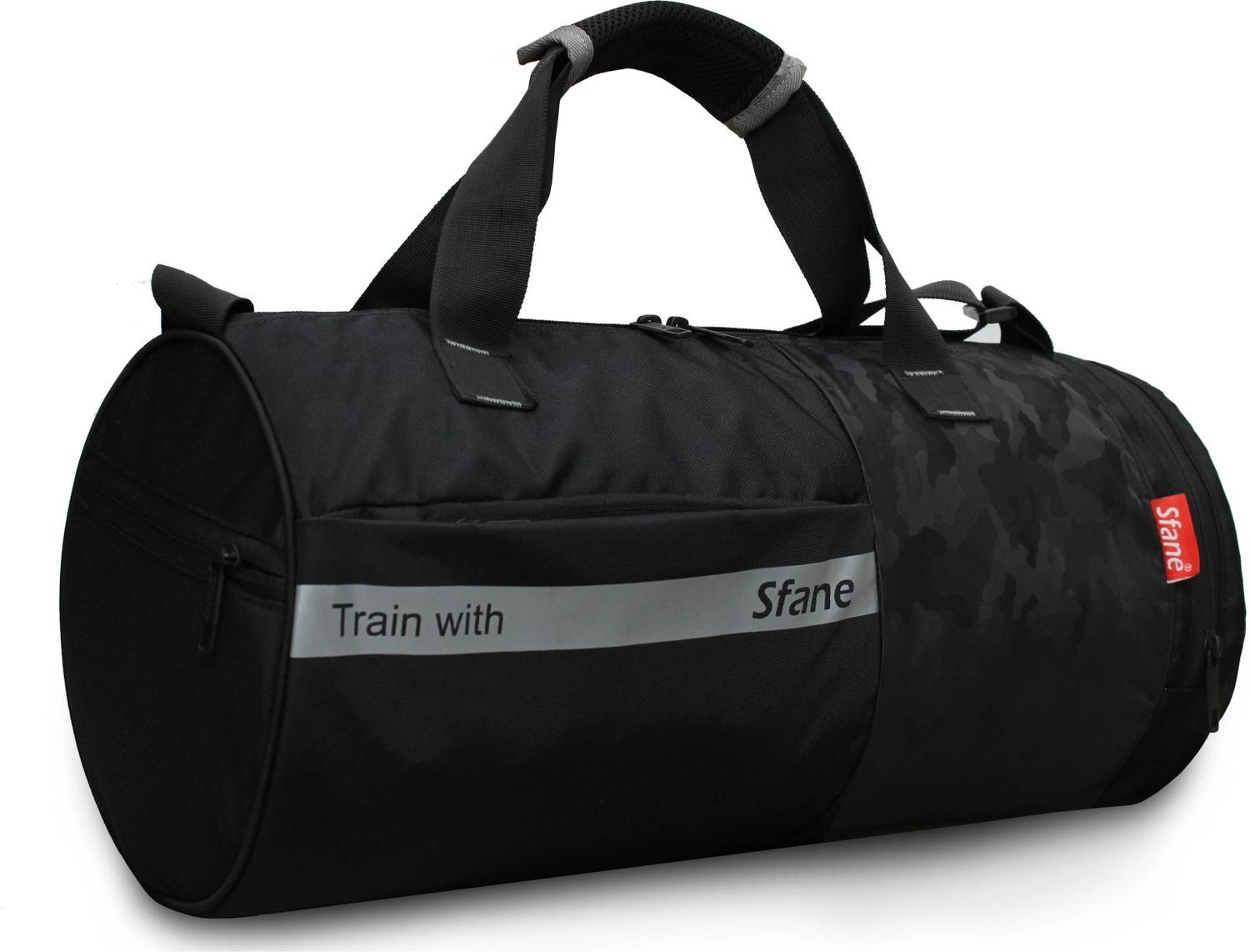 Sfane Black Gym Duffel Bag - Image 1