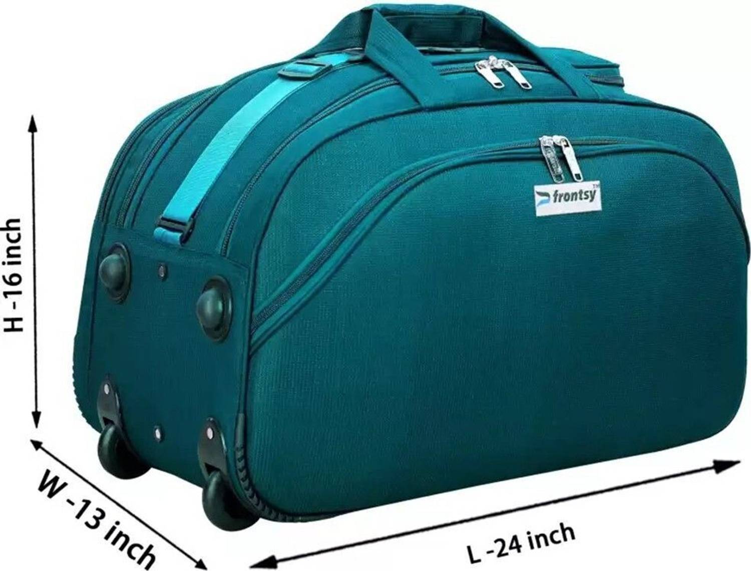 Frontsy 24 inch Expandable Travel Duffel with Wheels - Image 3