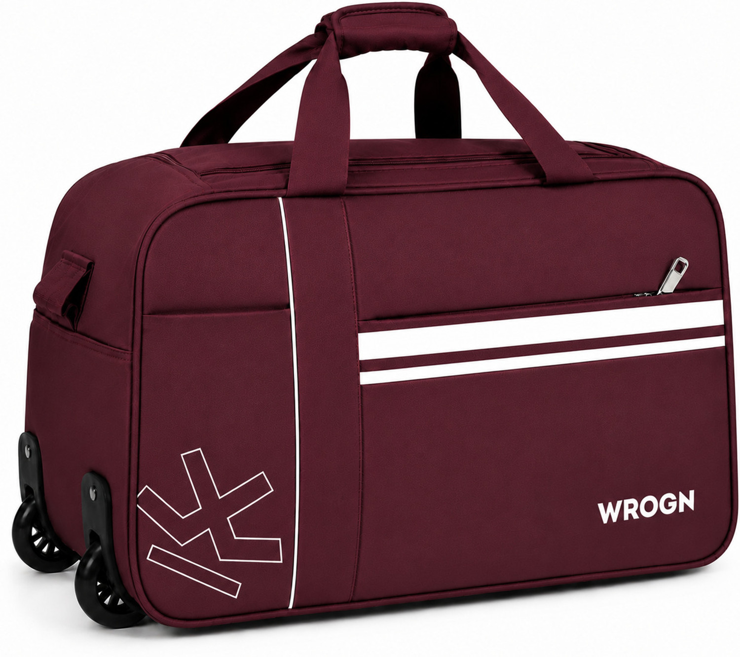 Image of WROGN (Expandable) WRN-75L 2.0 24 INCH WHEEL DUFFLE Traveling Tours & Travel Duffel Duffel With Wheels (Strolley)