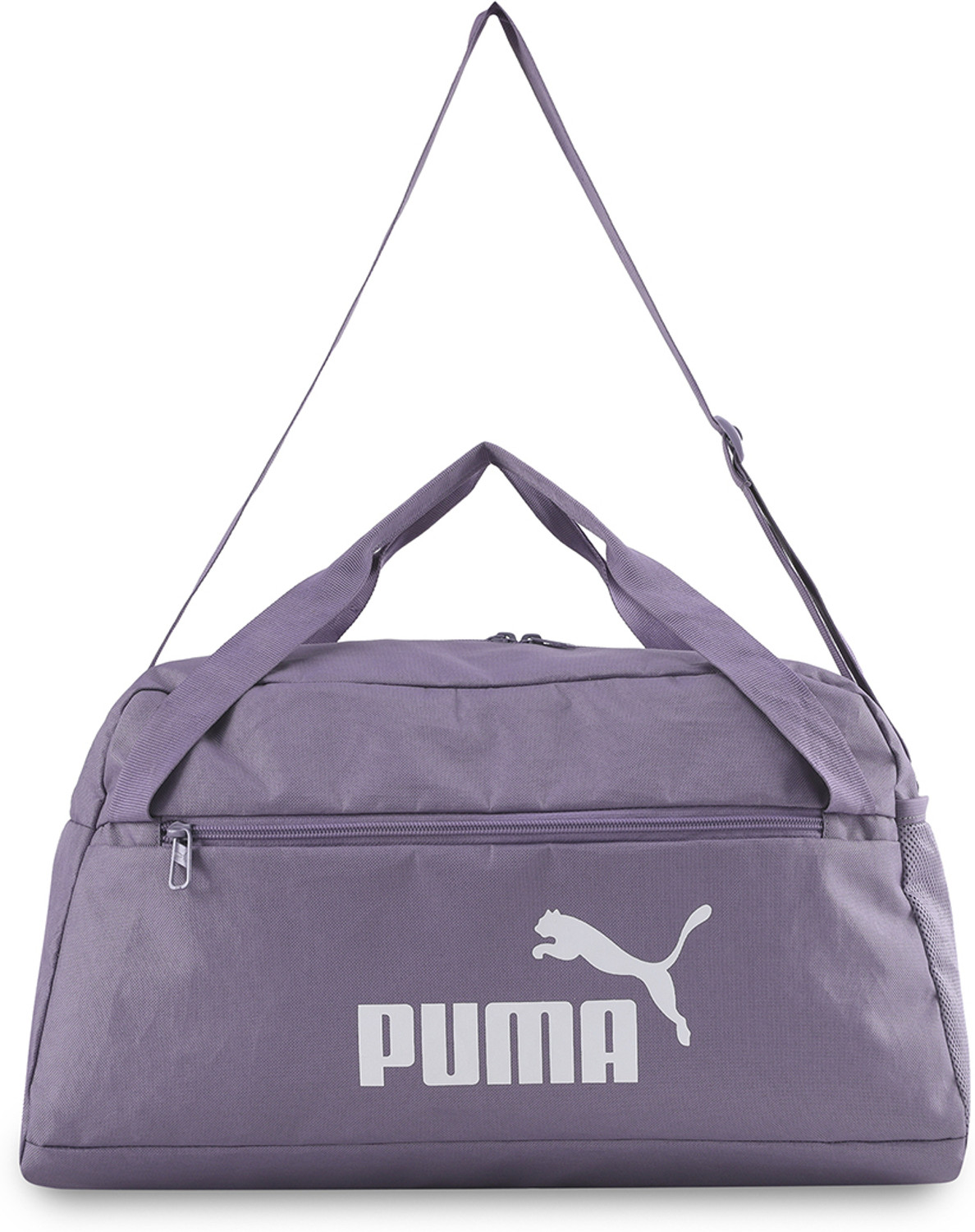 Image of PUMA 35 L Gym Duffel Bag - PHASE Sports Bag - Purple