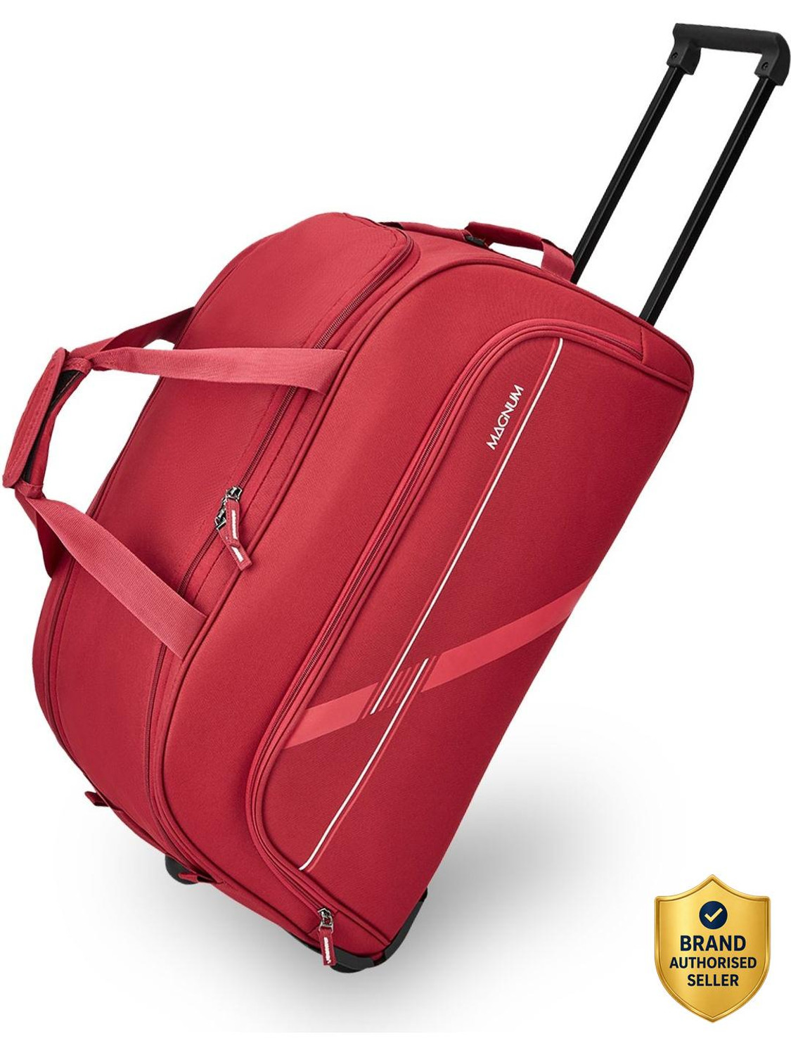 Image of Magnum by Safari THRUST 66 RDFL RED Duffel With Wheels (Strolley)