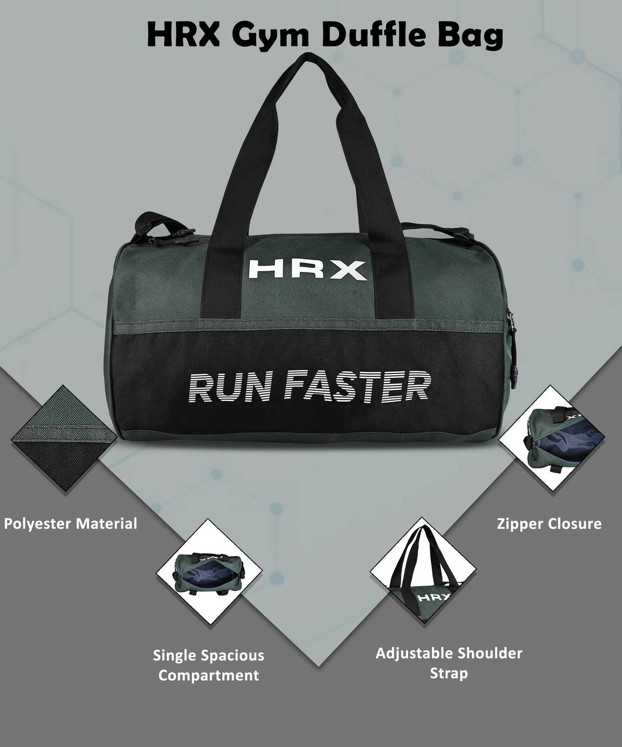 HRX 30L Travel Duffel Bag - Image 2