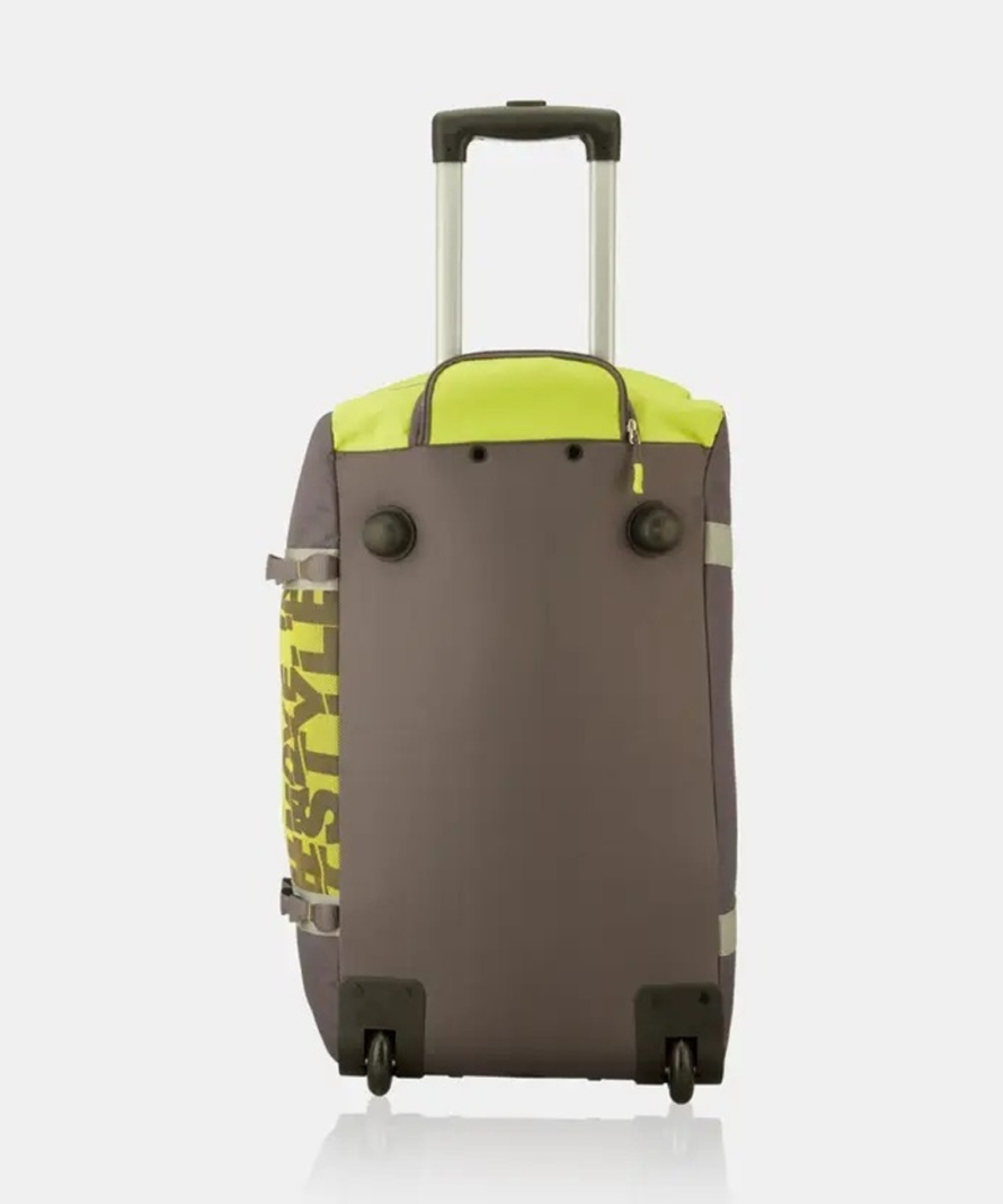 Image of SKYBAGS HUSTLE DFT 65 Green Duffel With Wheels (Strolley)