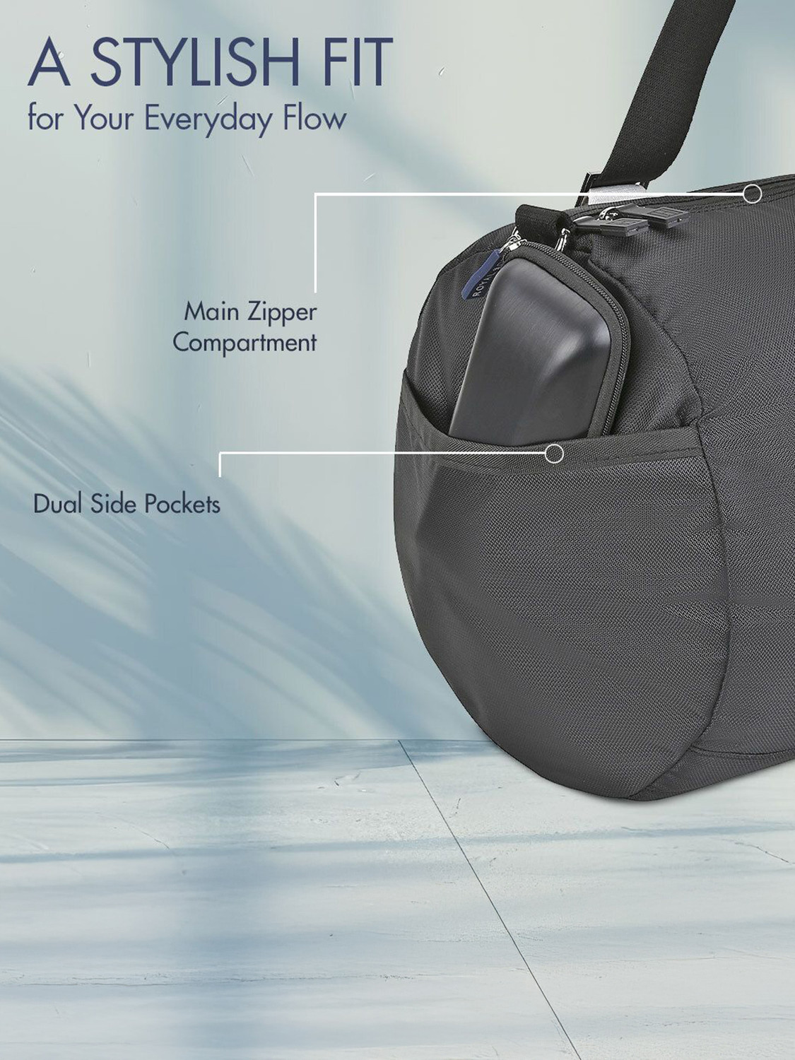 Image of TOMMY HILFIGER 9 inch /25 cm SITKIN Gym Duffel Bag