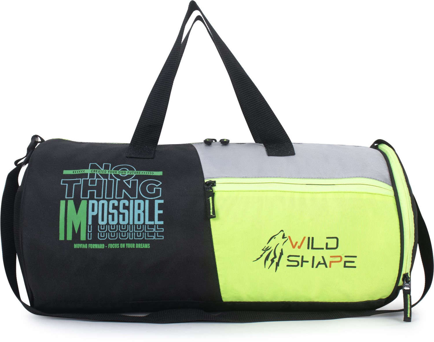 Image of WILD SHAPE Sports duffle bag for gym and indoor outdoor sports Gym Duffel Bag