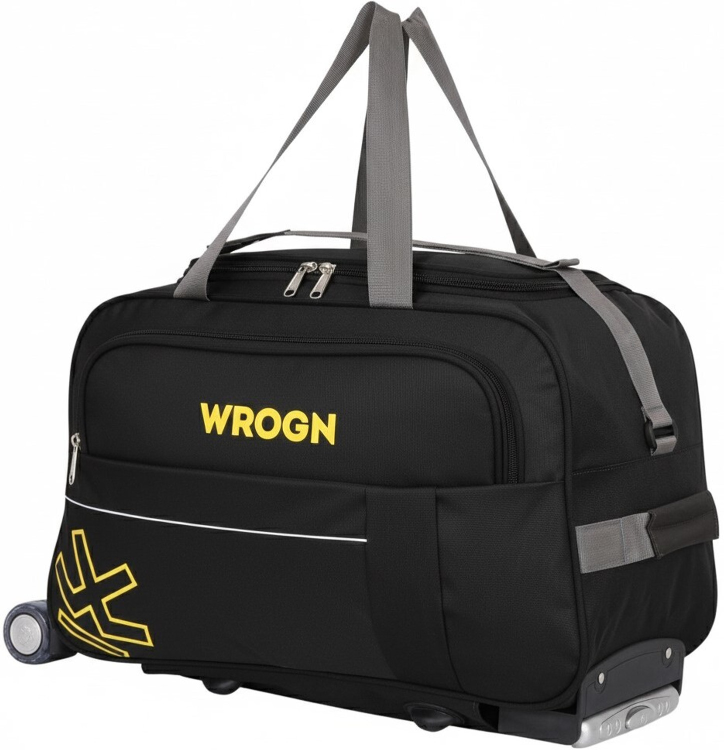 Image of WROGN (Expandable) WRN-55L 20 INCH WHEEL DUFFLE Traveling Travel Duffel Waterproof Duffel With Wheels (Strolley)