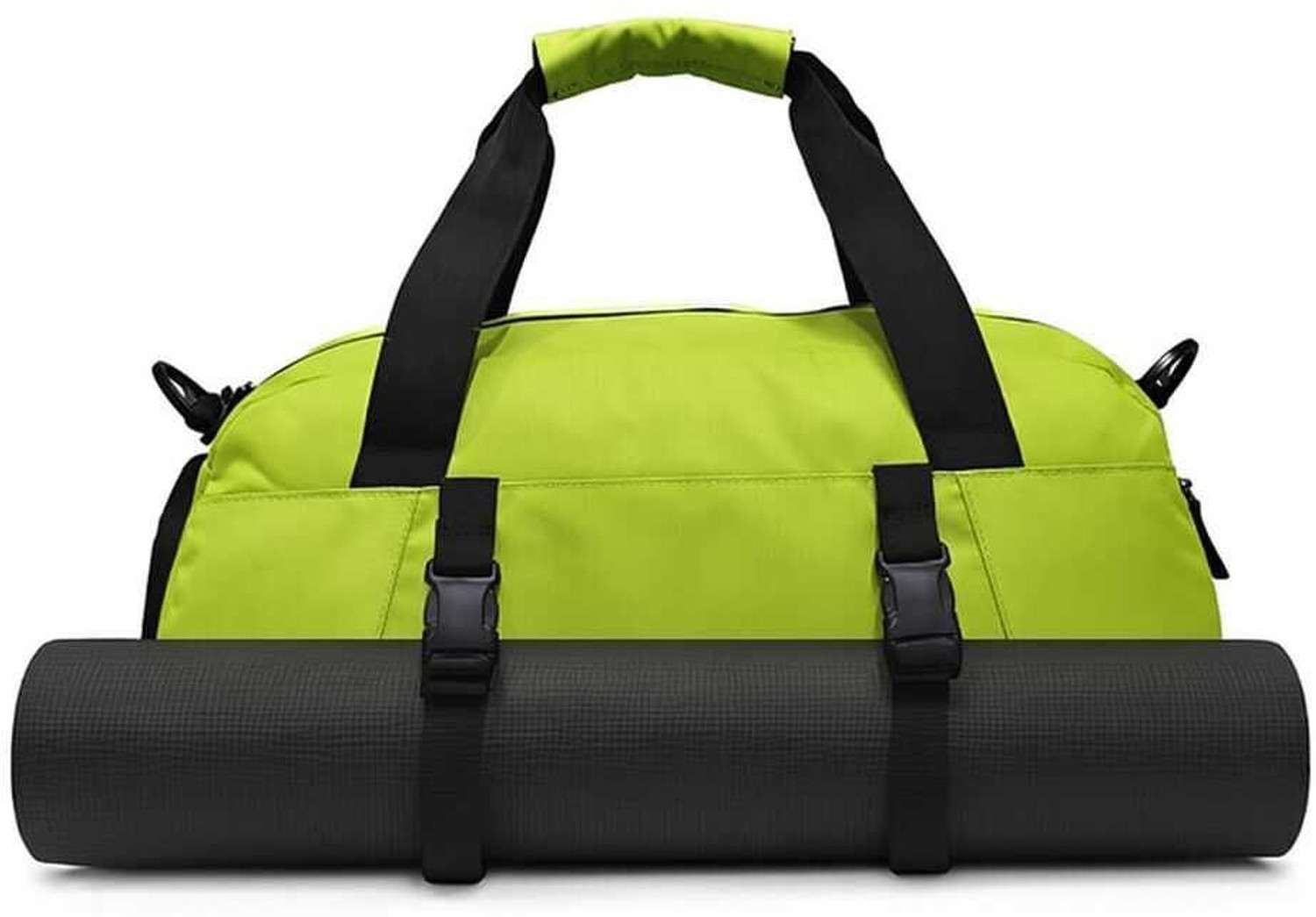 Image of HRX by Hrithik Roshan Unisex Gym Duffle Bag With Shoe Compartment & Slot For Yoga Mat Gym Duffel Bag