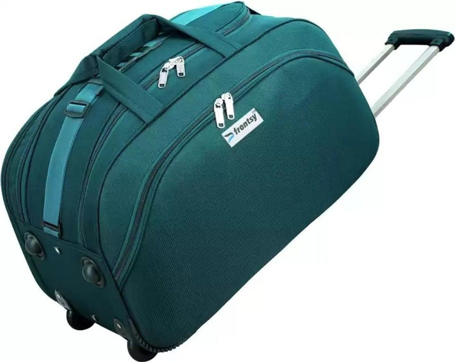 Image of FLEXY (Expandable) 24 inch Travel Duffle Trolley Bag Luggage Cabin Waterproof Duffel With Wheels (Strolley)