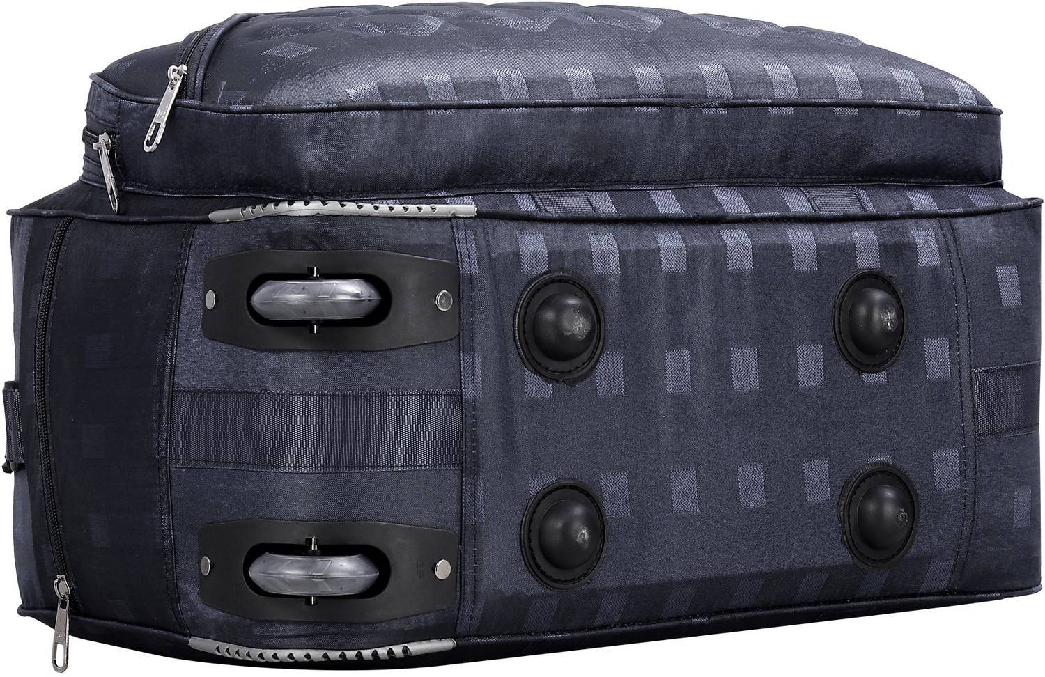 pryde Expandable Duffel Bag with Wheels (Gray) - Image 3
