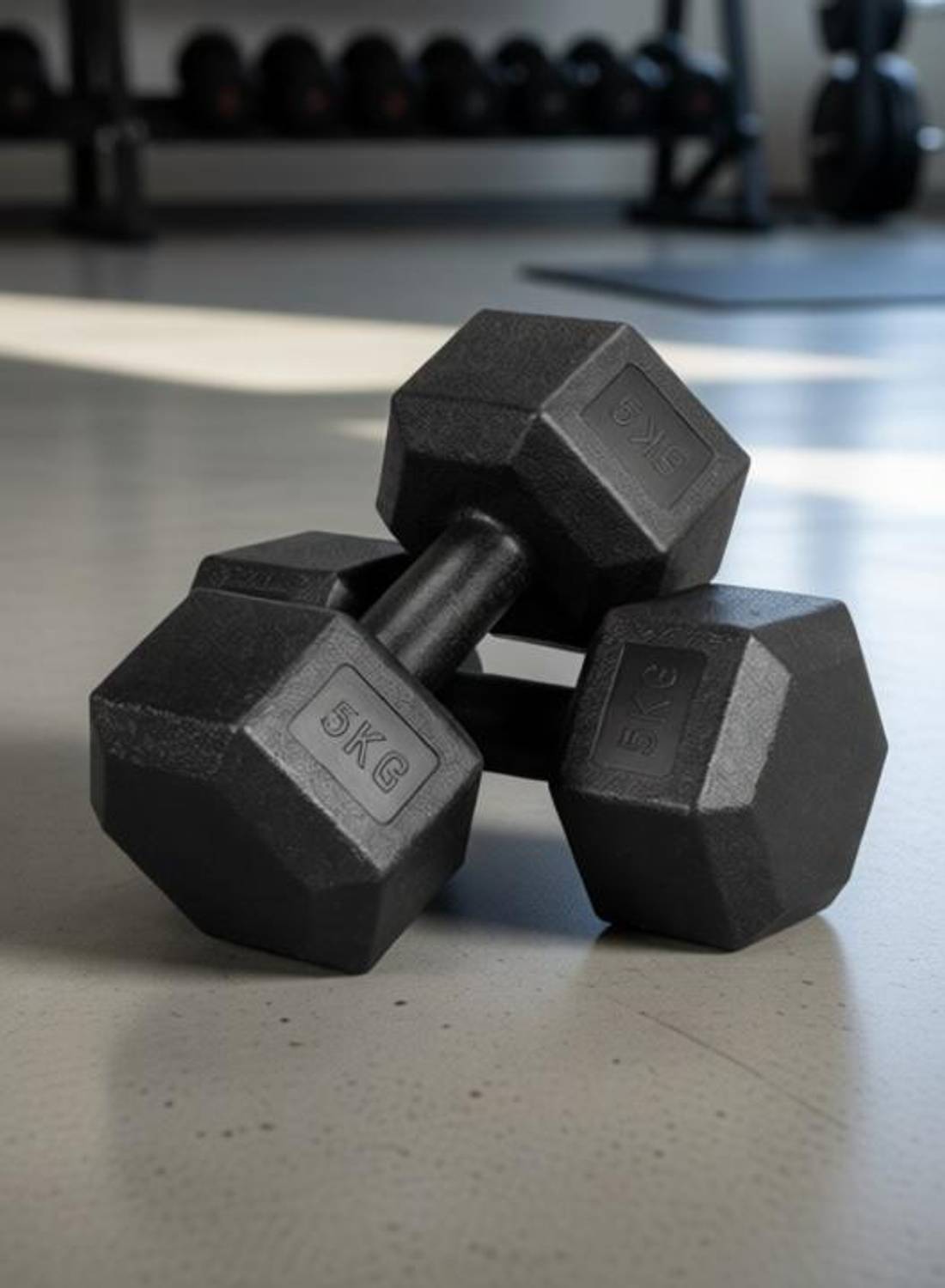 COGNANT FITNESS 5kg Dumbbell Set - 2 Pairs - Image 2