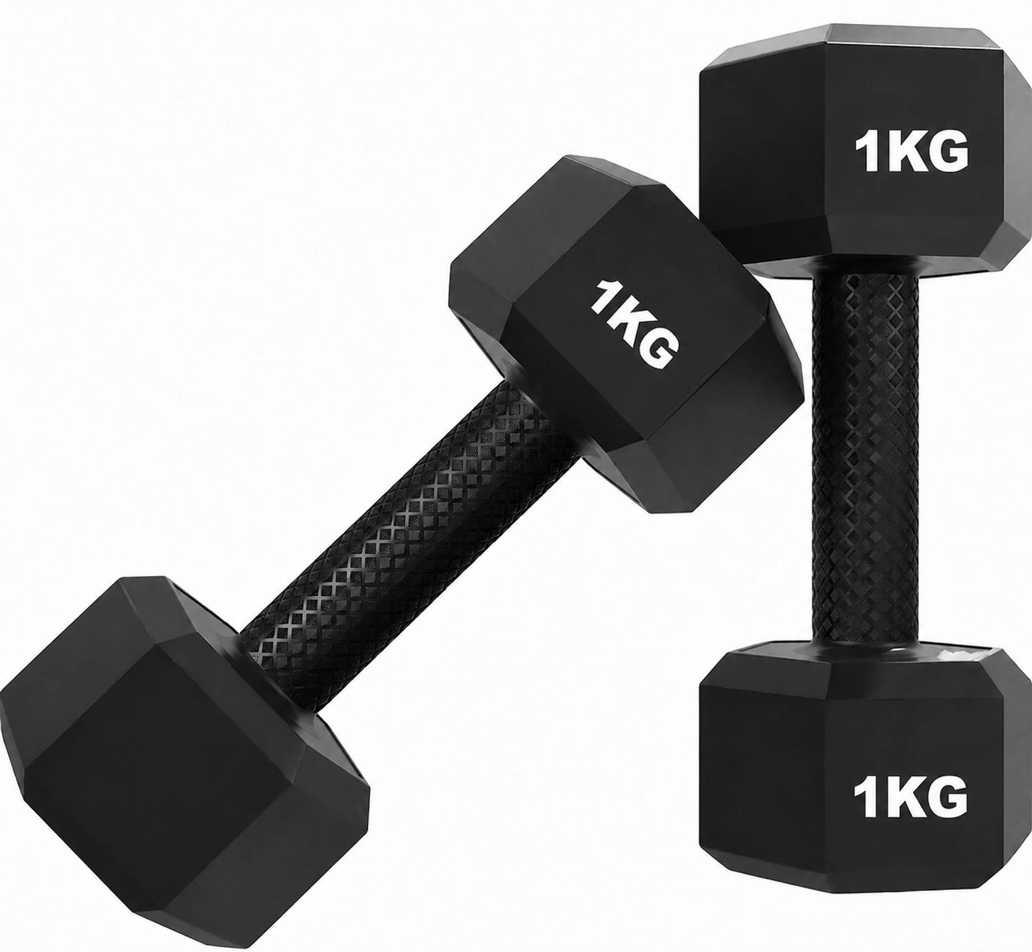 sahnis 1KG SET OF PVC DUMBBELS FOR ALL AGES Fixed Weight Dumbbell