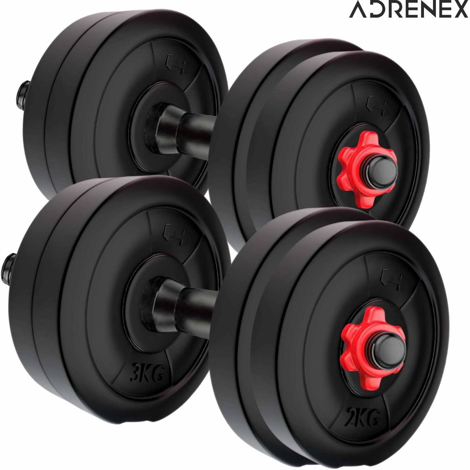 Adrenex 10 kg PVC Home Gym Combo