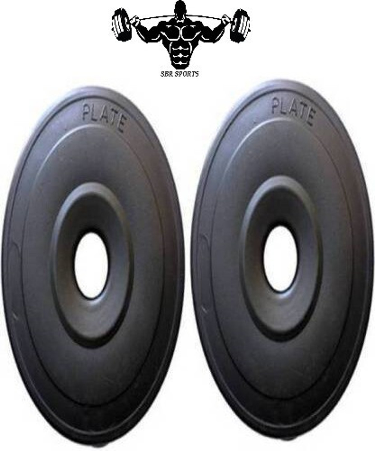 Image of SBR Sports ''2KG *2PIECE SPARE PVC WEIGHT PLATES FOR DUMBBELL Adjustable Dumbbell