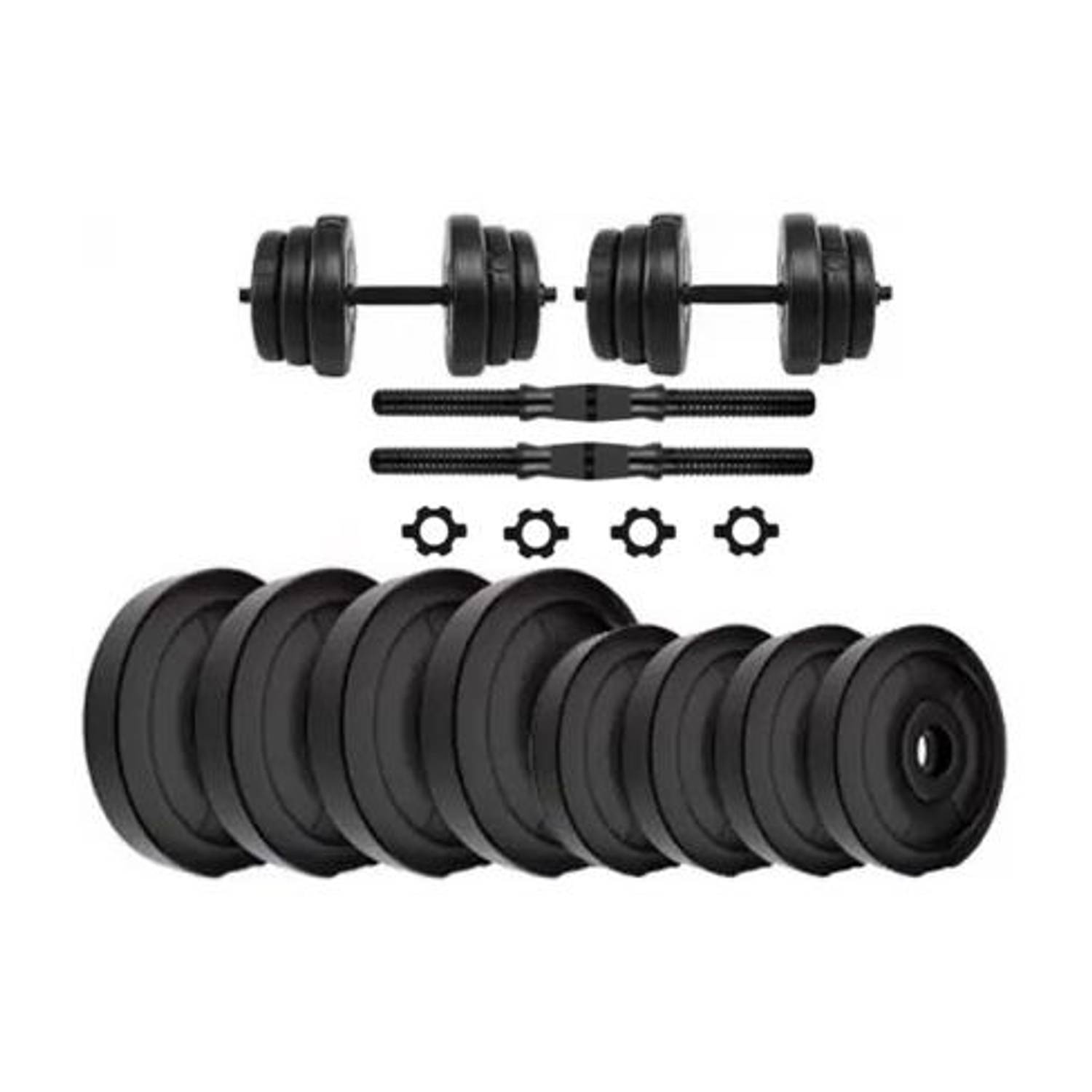 L'AVENIR 20KG Adjustable Dumbbell with 2 Rods - Image 1