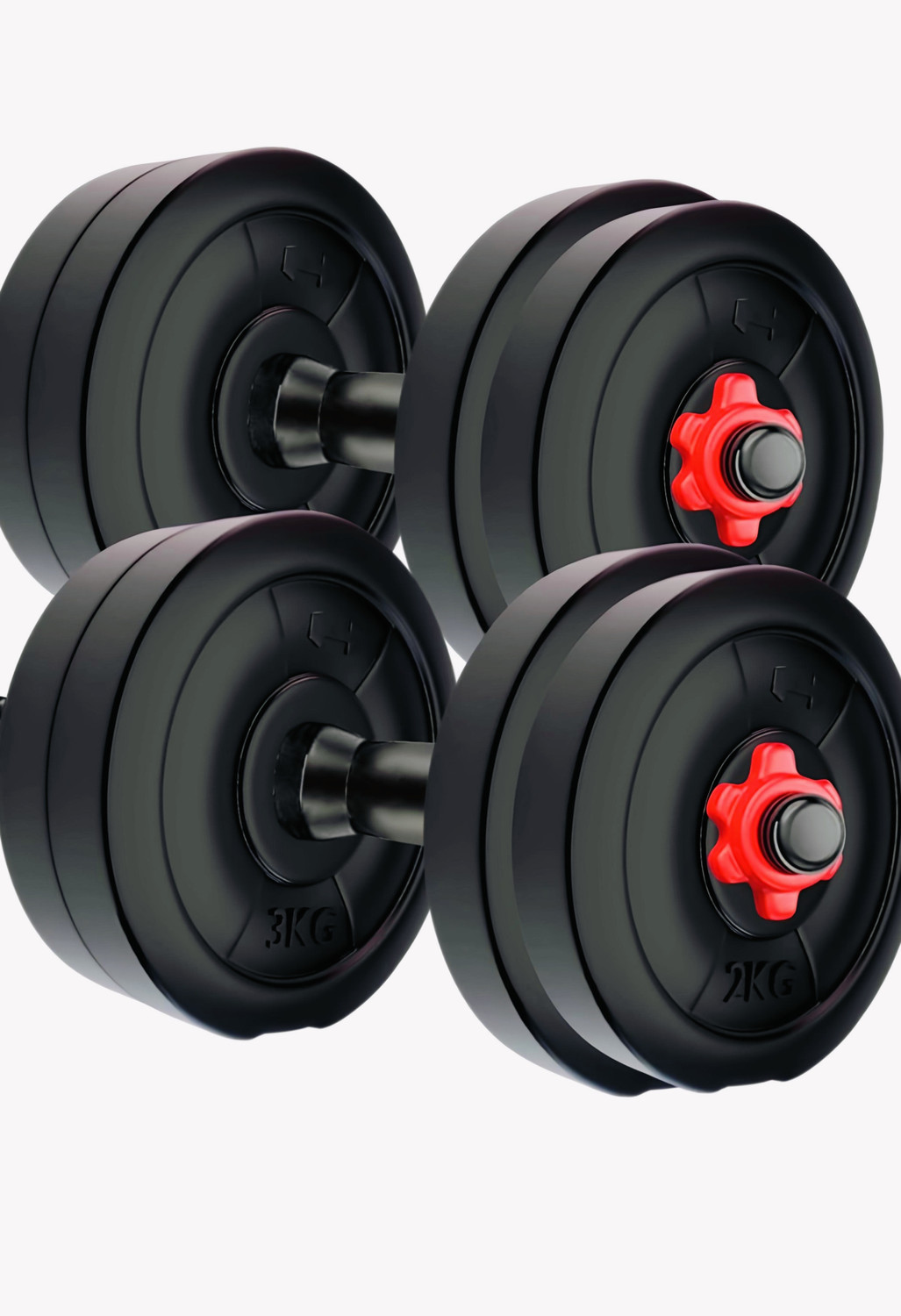 Image of Geetfit 20 KG DUMBBELL Adjustable Dumbbell (20 kg)