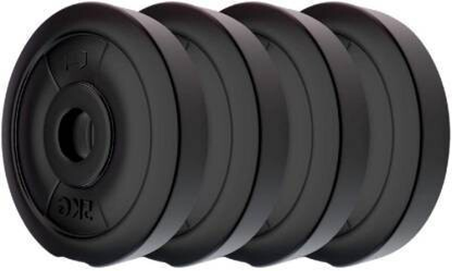 Image of SBR Sports ''2KG PVC WEIGHT PLATES PACK OF 2PIECE FITNESS WEIGTS FOR MEN & WOMEN Adjustable Dumbbell
