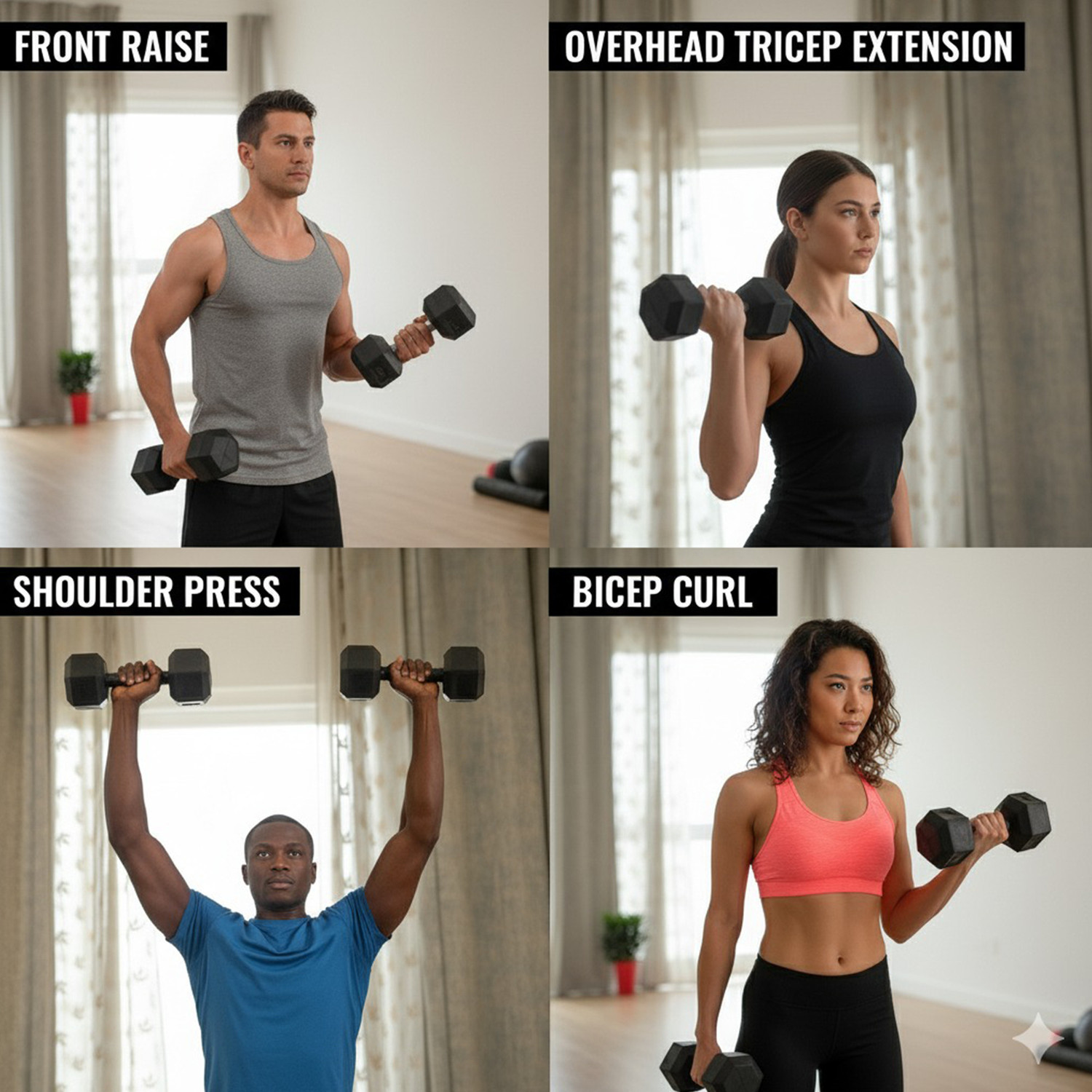Image of MAYOR Premium PVC 1KG Dumbbells Set for Home Gym, 1 Pair Hex Dumbbells, 1KG X 2 PCS Fixed Weight Dumbbell