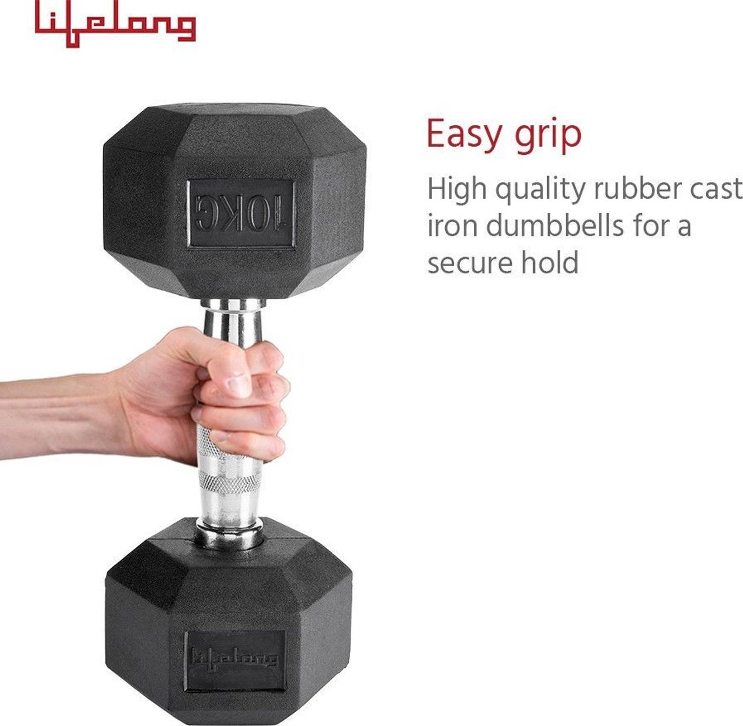 hex dumbbells cast iron dumbbells near me