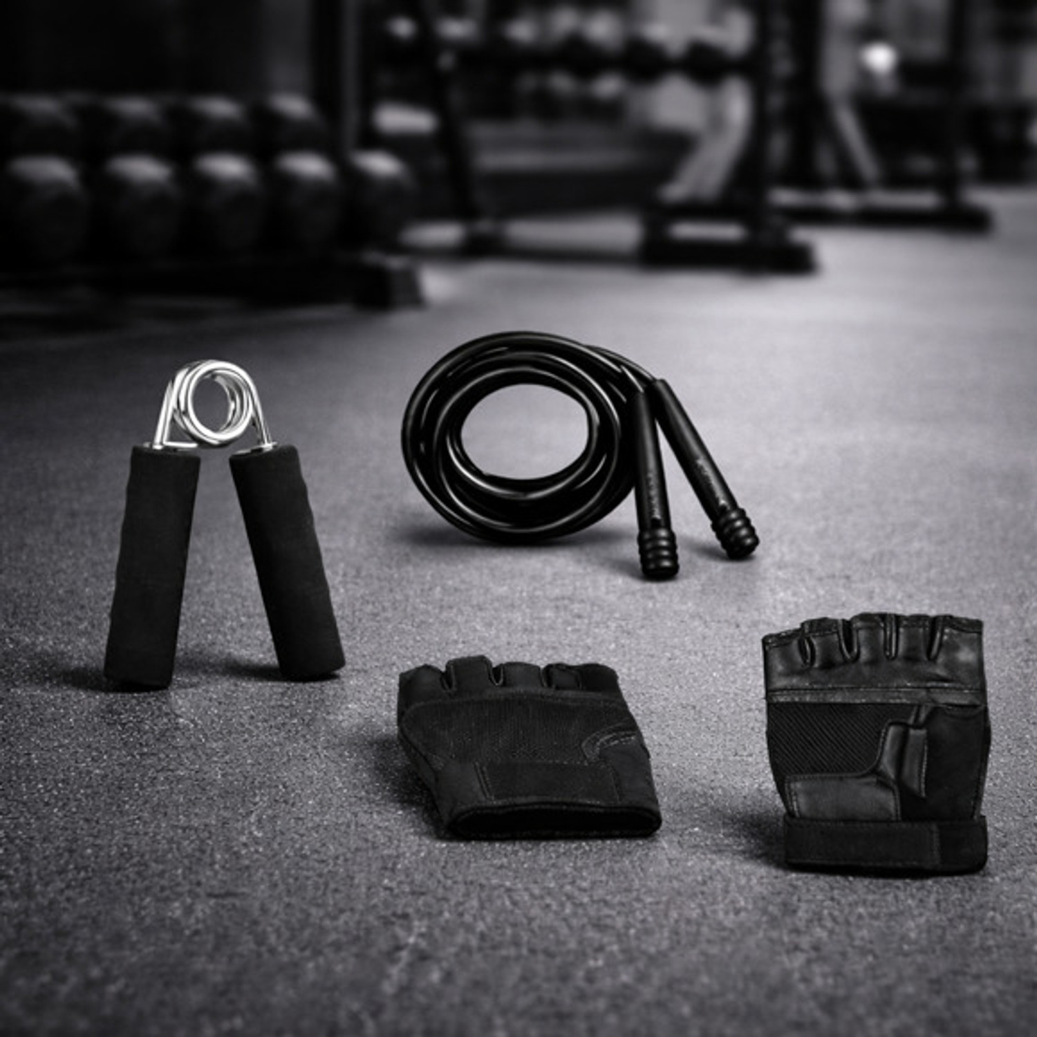 Image of DCS Pro FITNESS 20kg Home Dumbbell Set with 3ft BARBELL & Fitness Accessories Adjustable Dumbbell