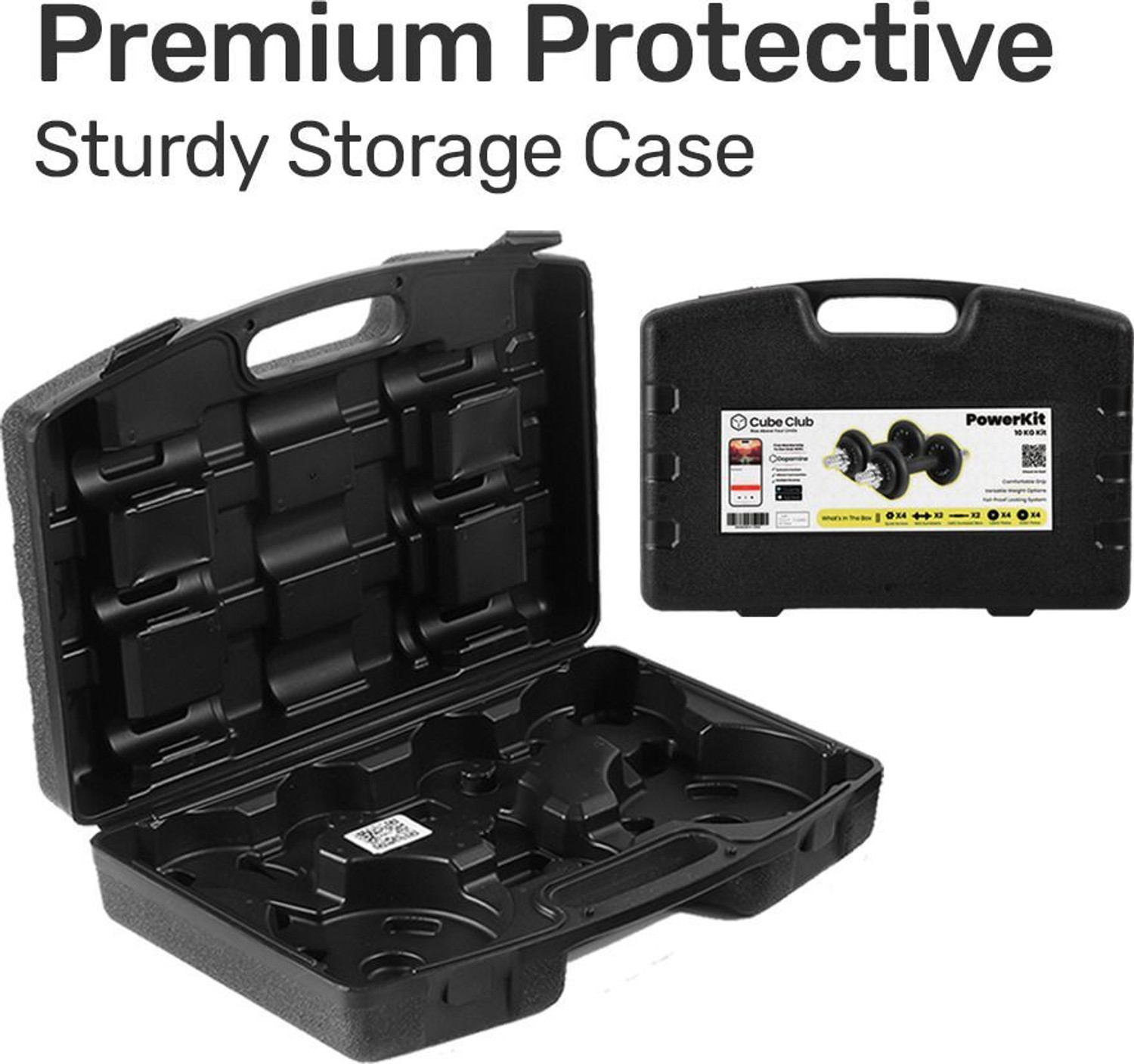 Image of The Cube Powerkit 10Kg Dumbbell Set Adjustable Dumbbell