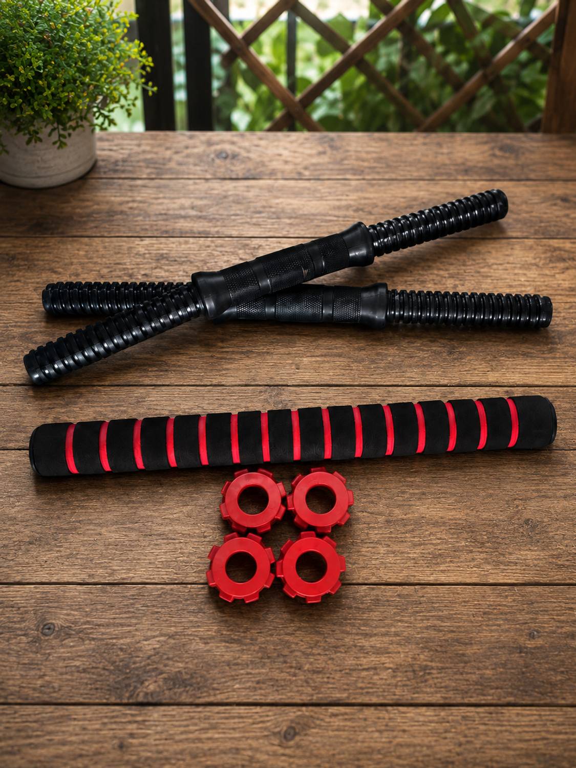 JASMINE 10kg Home Gym Dumbbell Set - Image 2