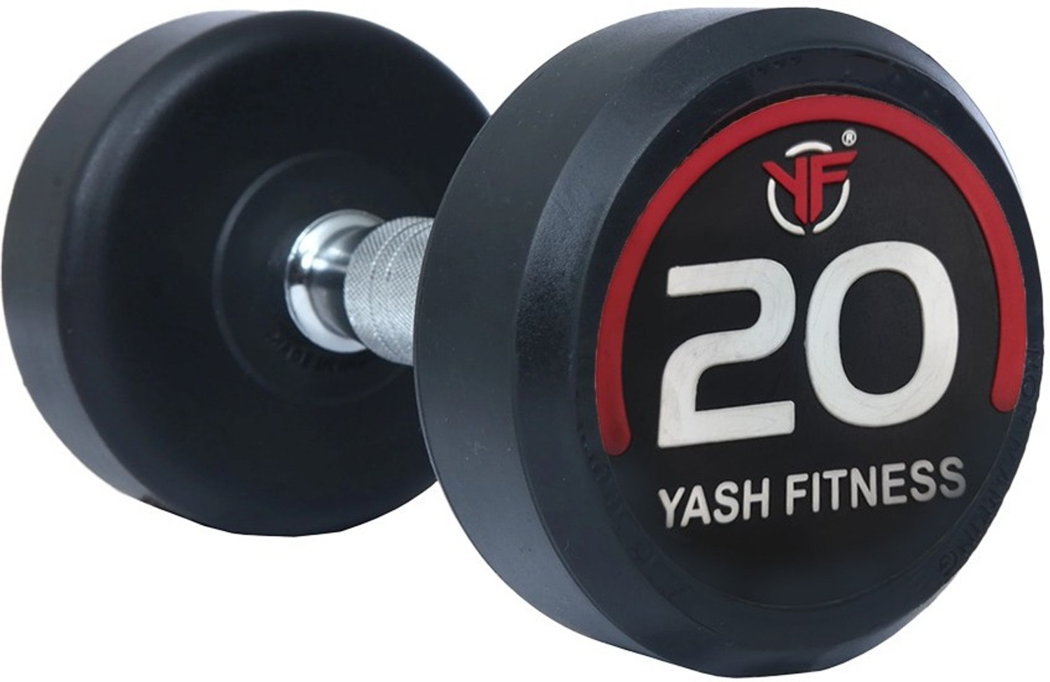 Image of yash fitness Set Of 20KGX2 High Quality Rubber Professional Bouncer Fixed Weight Dumbbell