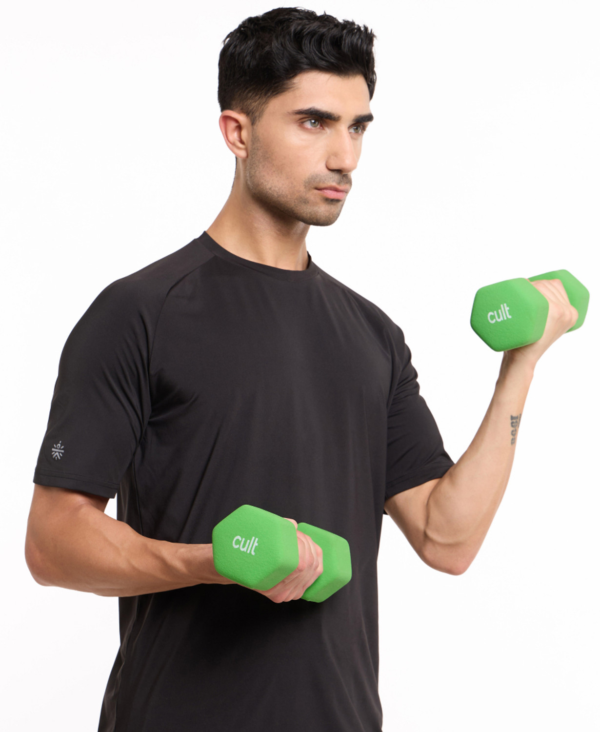 Image of Cult Neoprene Dumbbell 4KGx2 For Home Gym Workout For Men &Women (Pack of 2) Fixed Weight Dumbbell