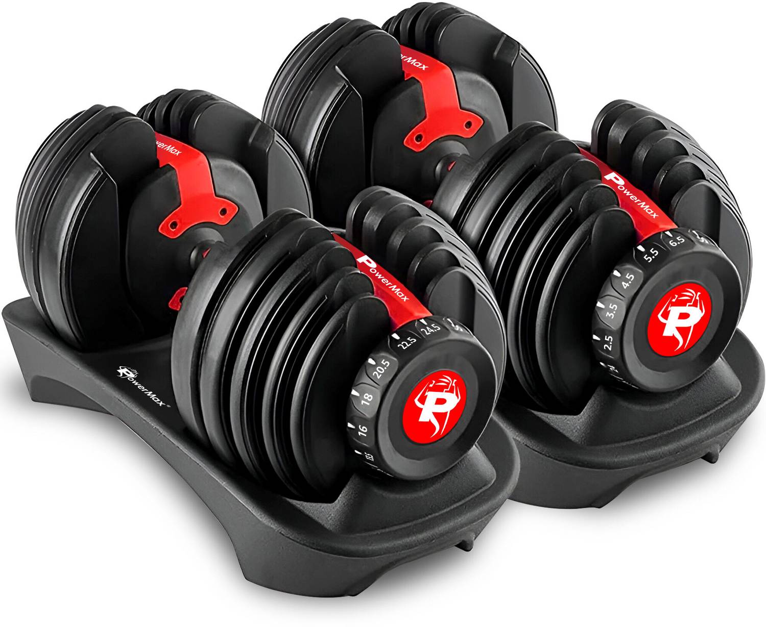 Powermax Fitness PDA-24 2.5-24KG Home Gym Set - Image 1