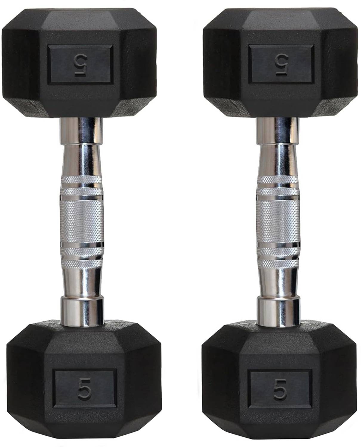 FITRXX 5 kg Hex Dumbbell Set - Image 1