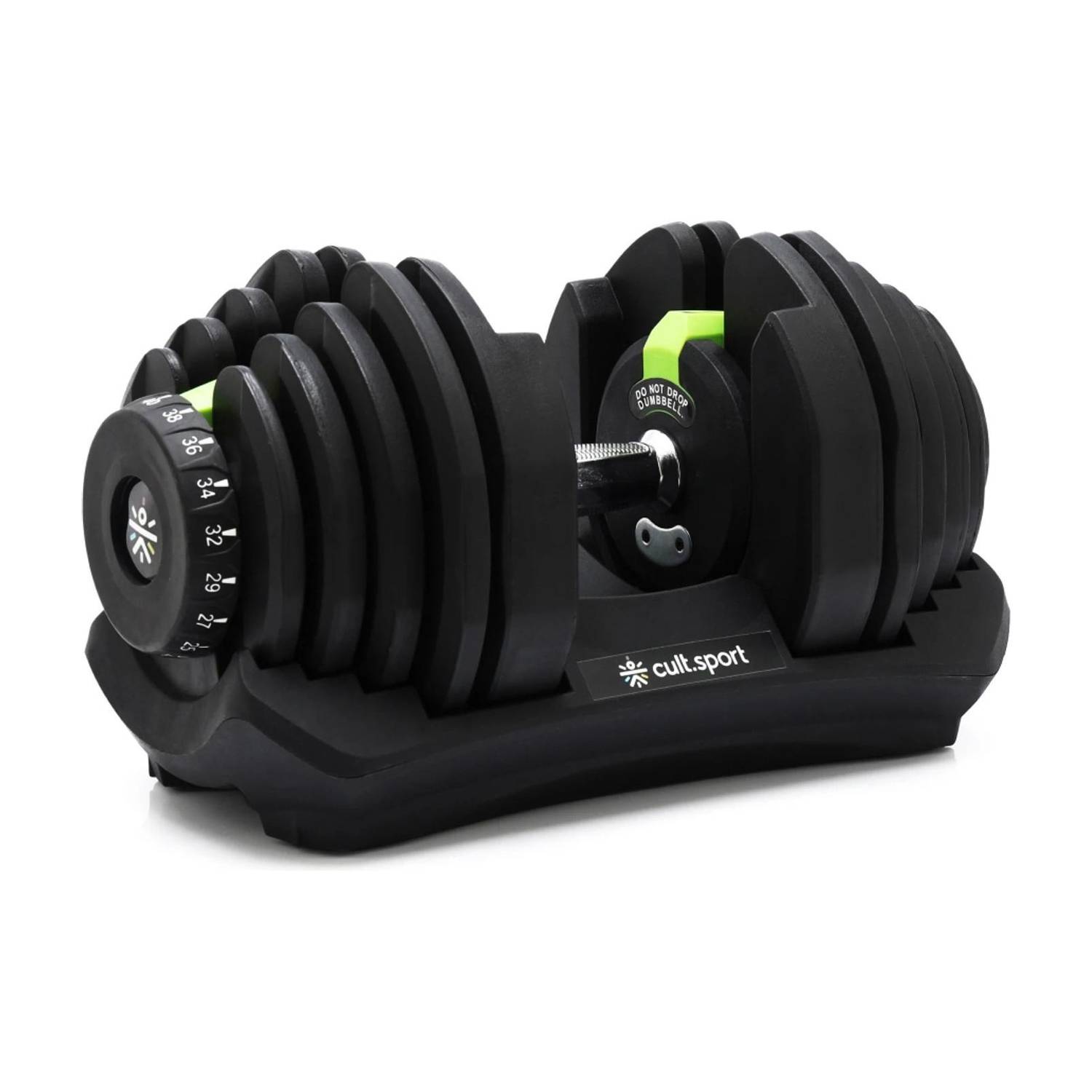 Cult 40 kg Compact Adjustable Dumbbell 5-40kg - Image 1