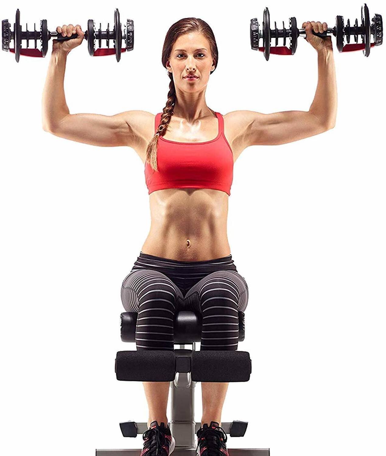 IRIS 24 kg Bowflex Dumbbell Home Gym Combo - Image 5