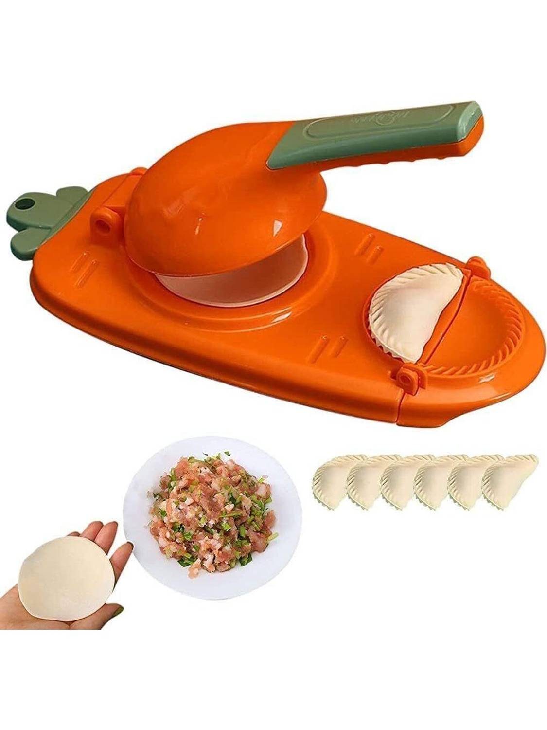 Buyerzone Cold 2 in 1 momos Dumpling Maker Manual Dough Press